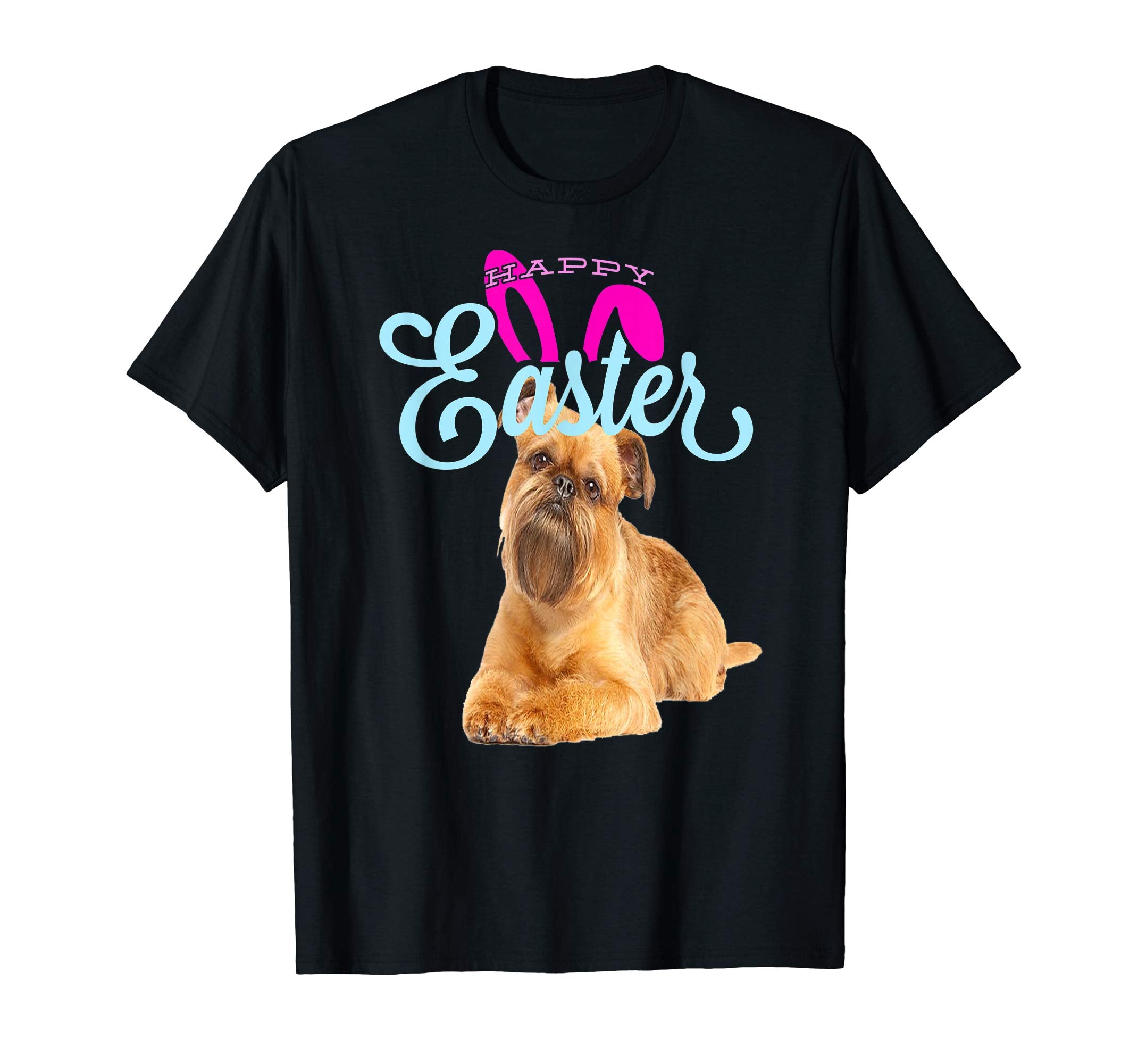 Easter Bunny Brussels Griffon Tshirt Dog Men Women Gift