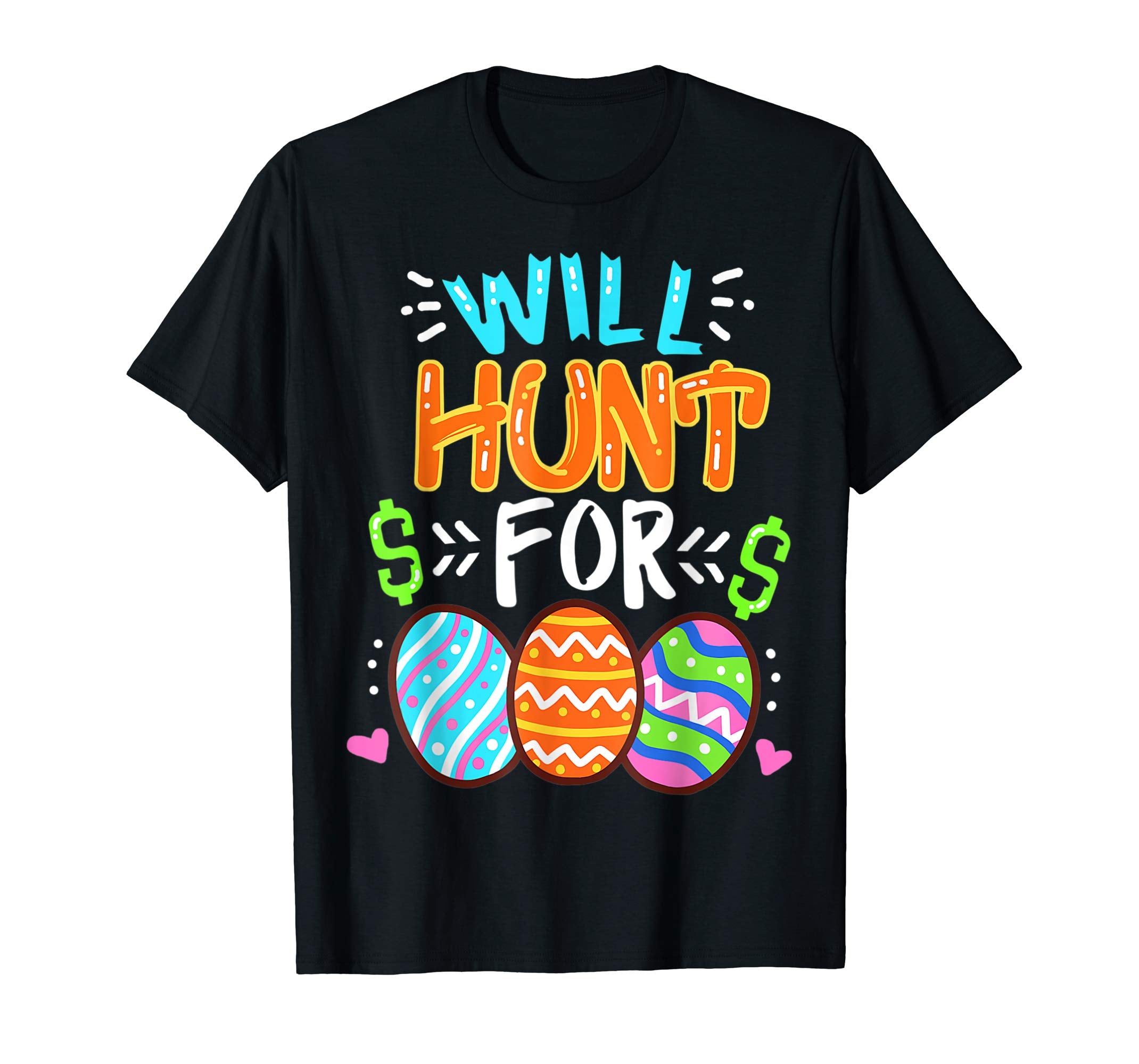 Happy Easter Day TShirt Colorful Egg Tee Gift Hunting Shirt