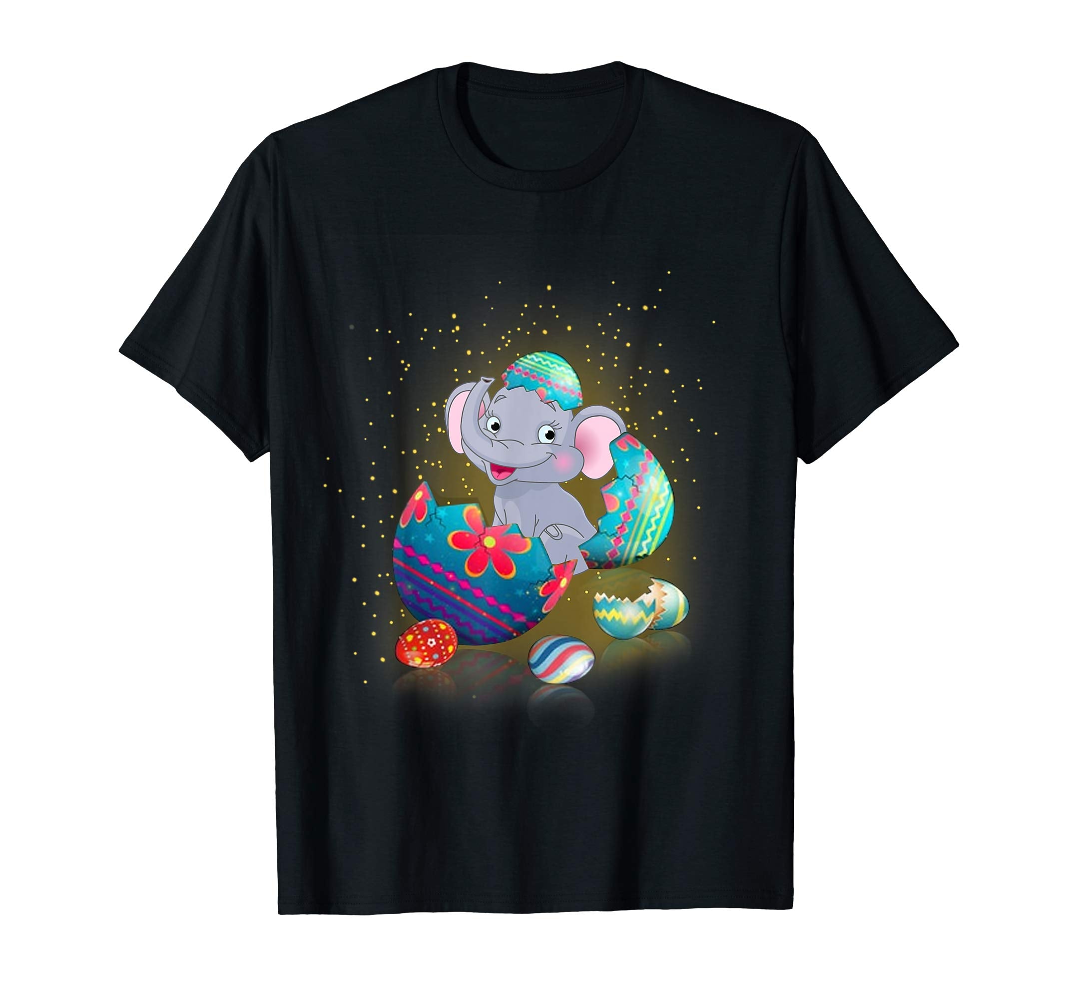 Elephant Easter Eggs Funny T-Shirts Happy Easter Bunny Gifts