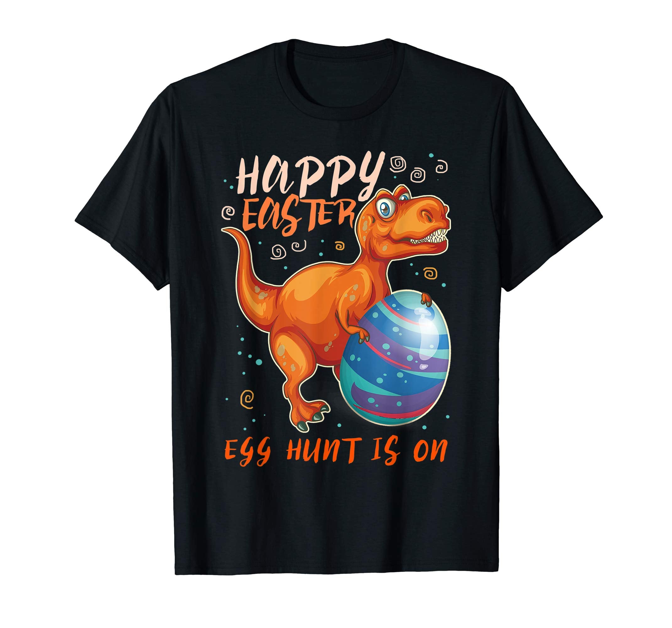 T Rex Happy Easter Egg Hunt Is On T Shirt For Kids Women Men