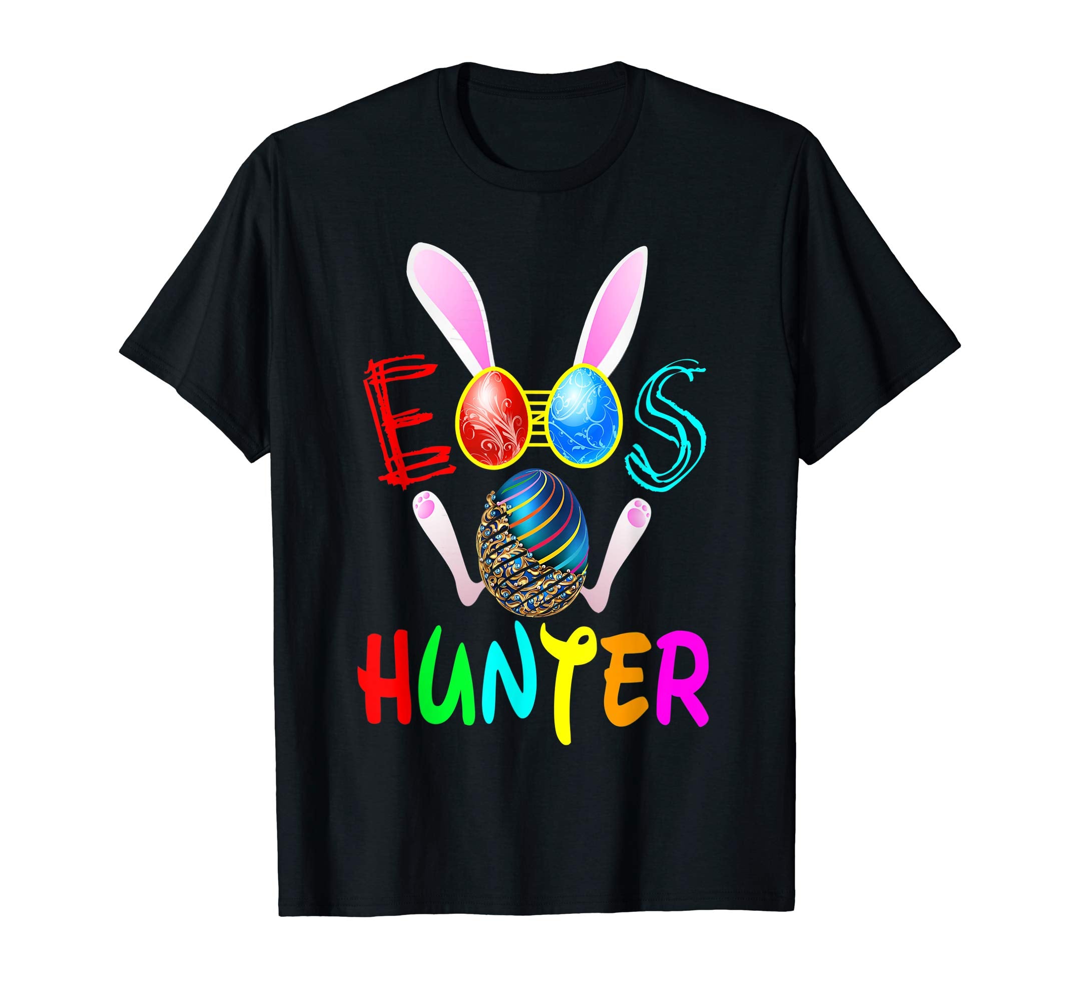 Hunter Shirt Egg Hunter Easter Bunny T-Shirt For Easter Kids