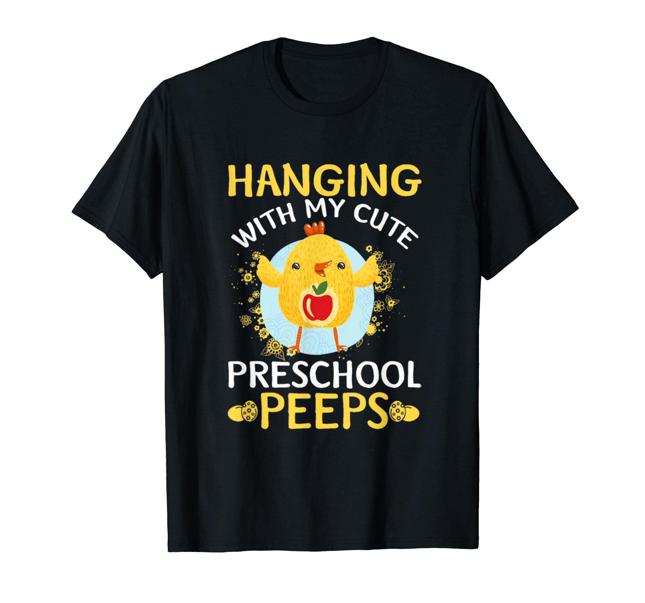 Cute Easter Shirt Teacher Hanging Preschool Peeps