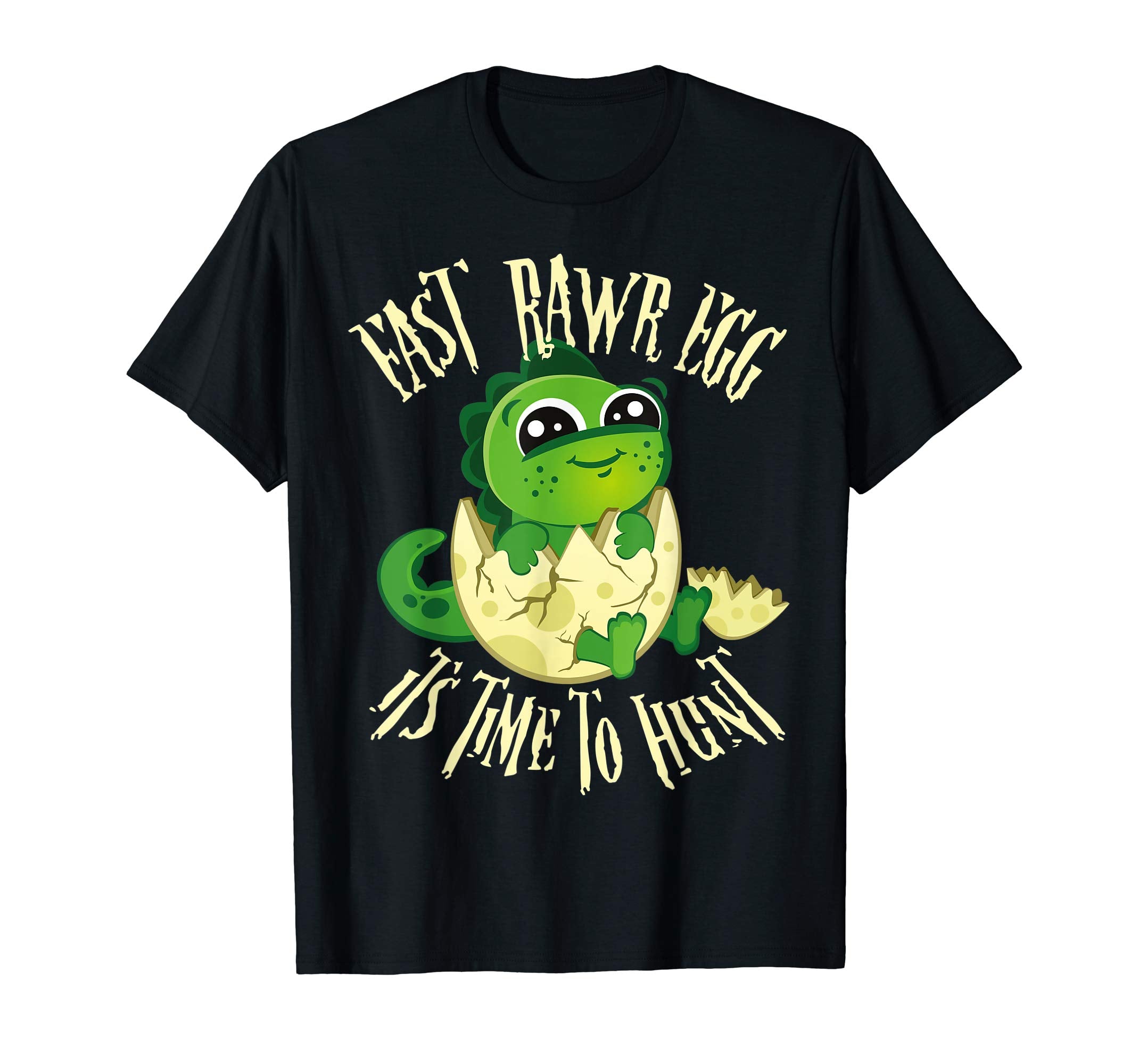 East-RAWR Egg It's Time To Hunt Easter Dinosaur Shirt