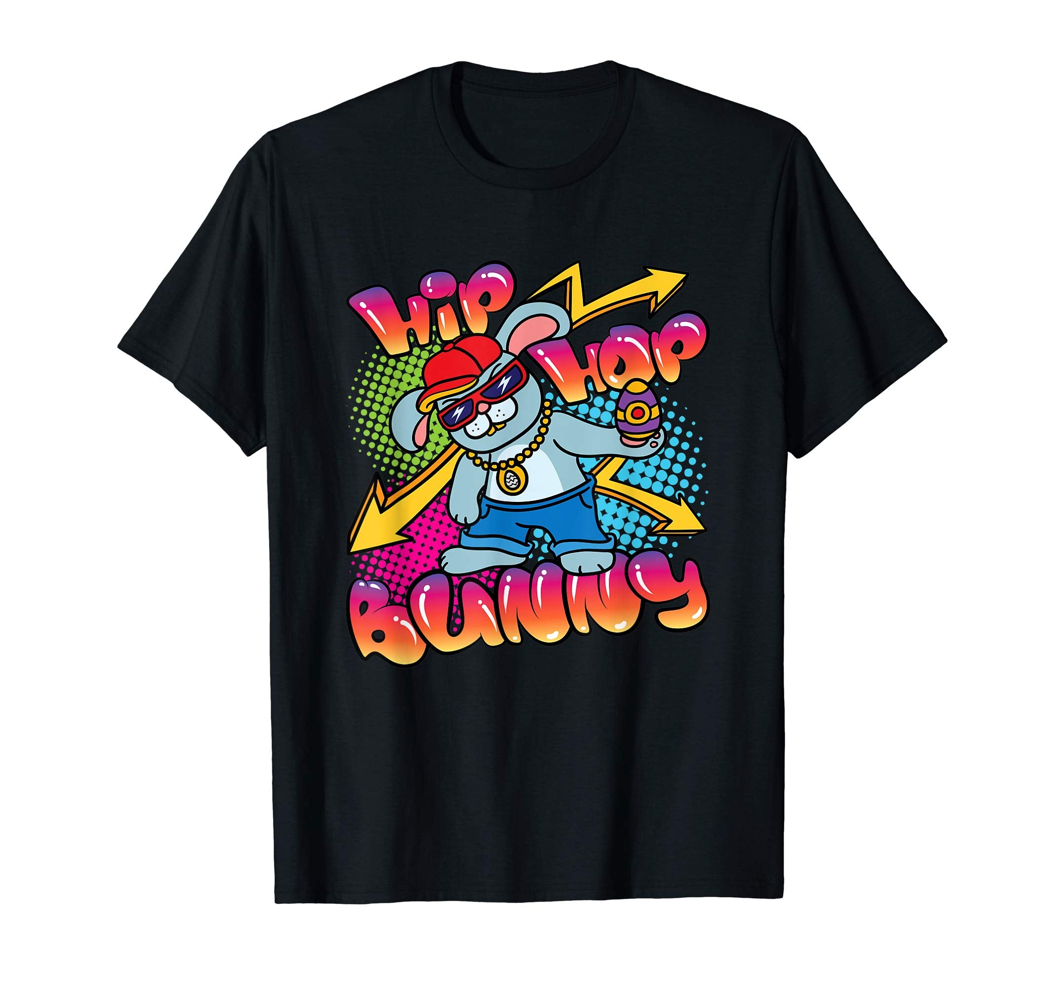 Hip Hop Bunny Easter Shirt Graffiti Art Style Design