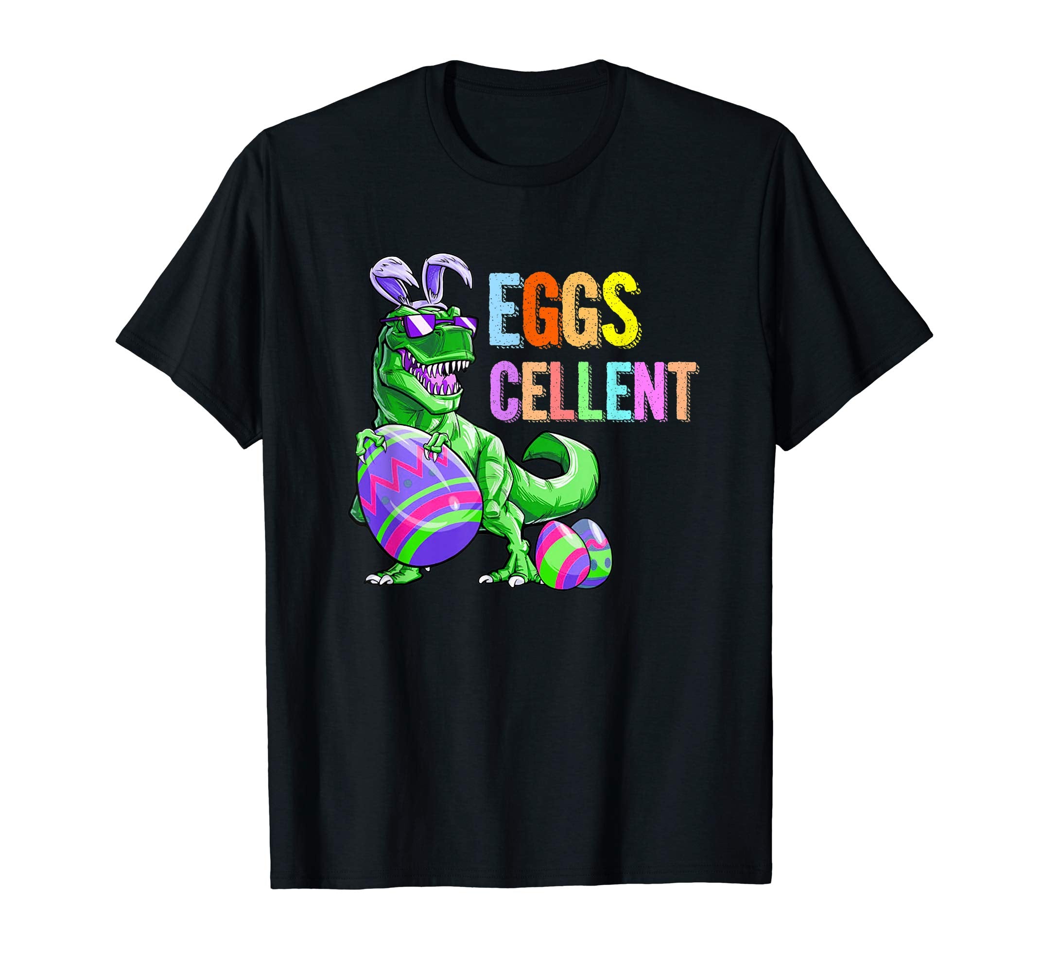 Dinosaur T Rex Rabbit Easter Eggs Cellent Funny T Shirt