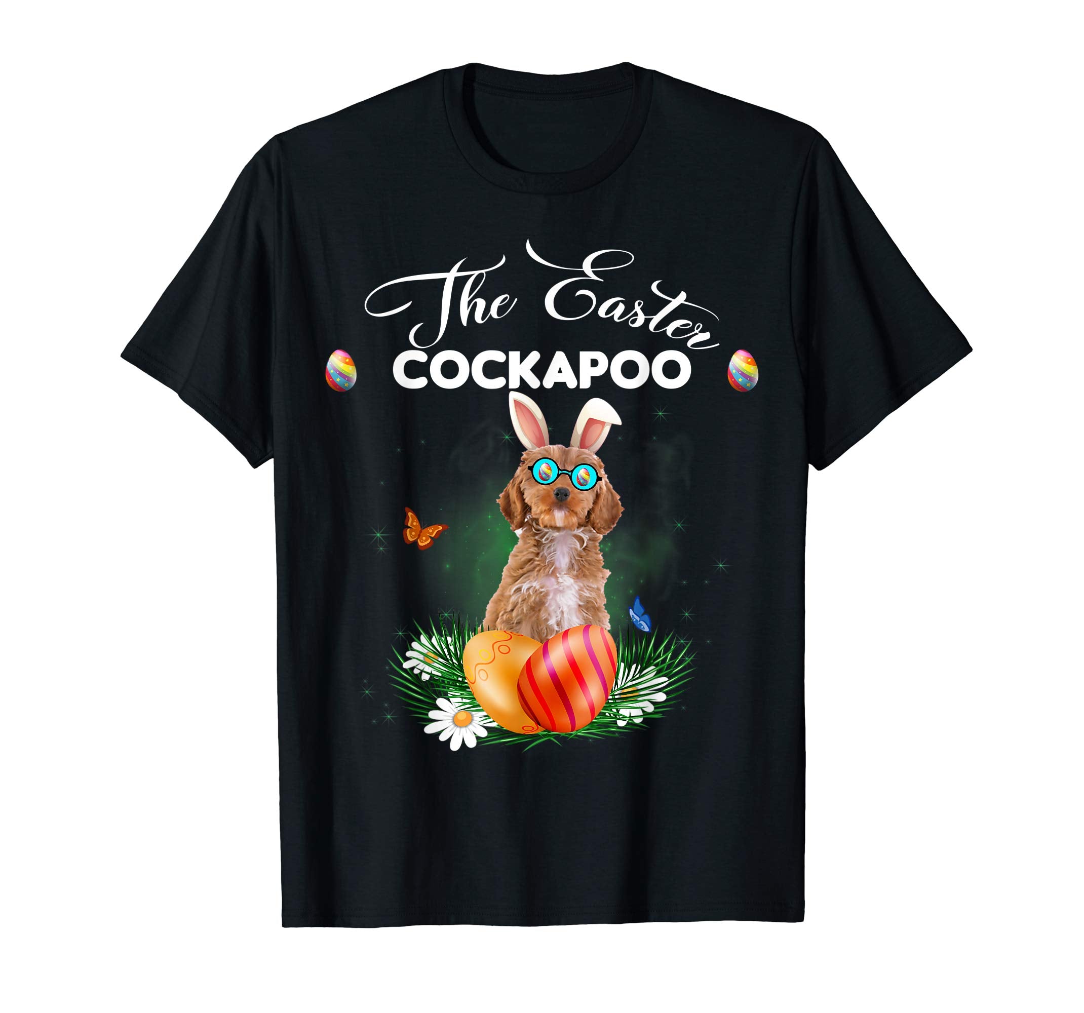 Cockapoo Bunny Easter Day Dog Gifts T-Shirt