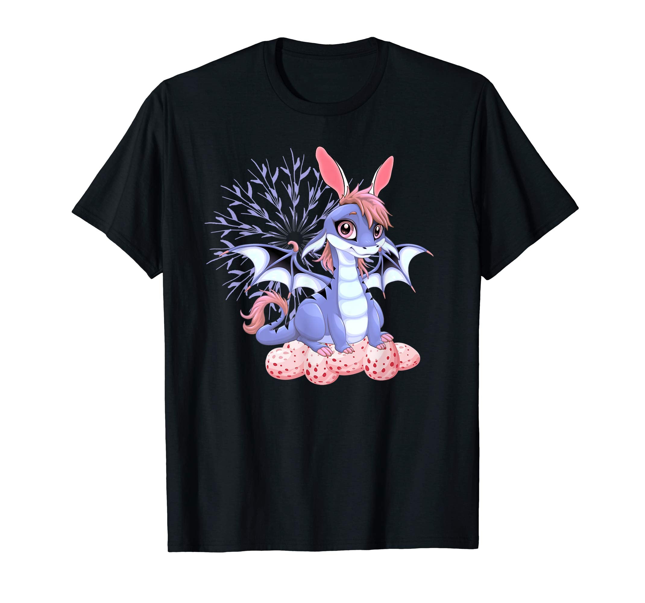 Cute Anime Dragon Bunny Easter Shirt Toddler Girl Boy Women