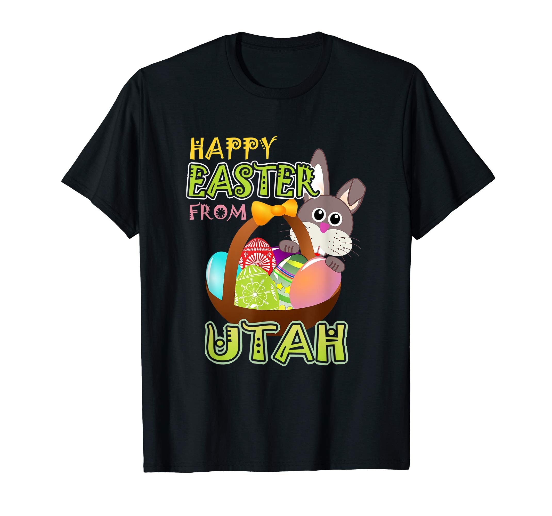 Happy Easter from Utah Funny States Holiday T-Shirt