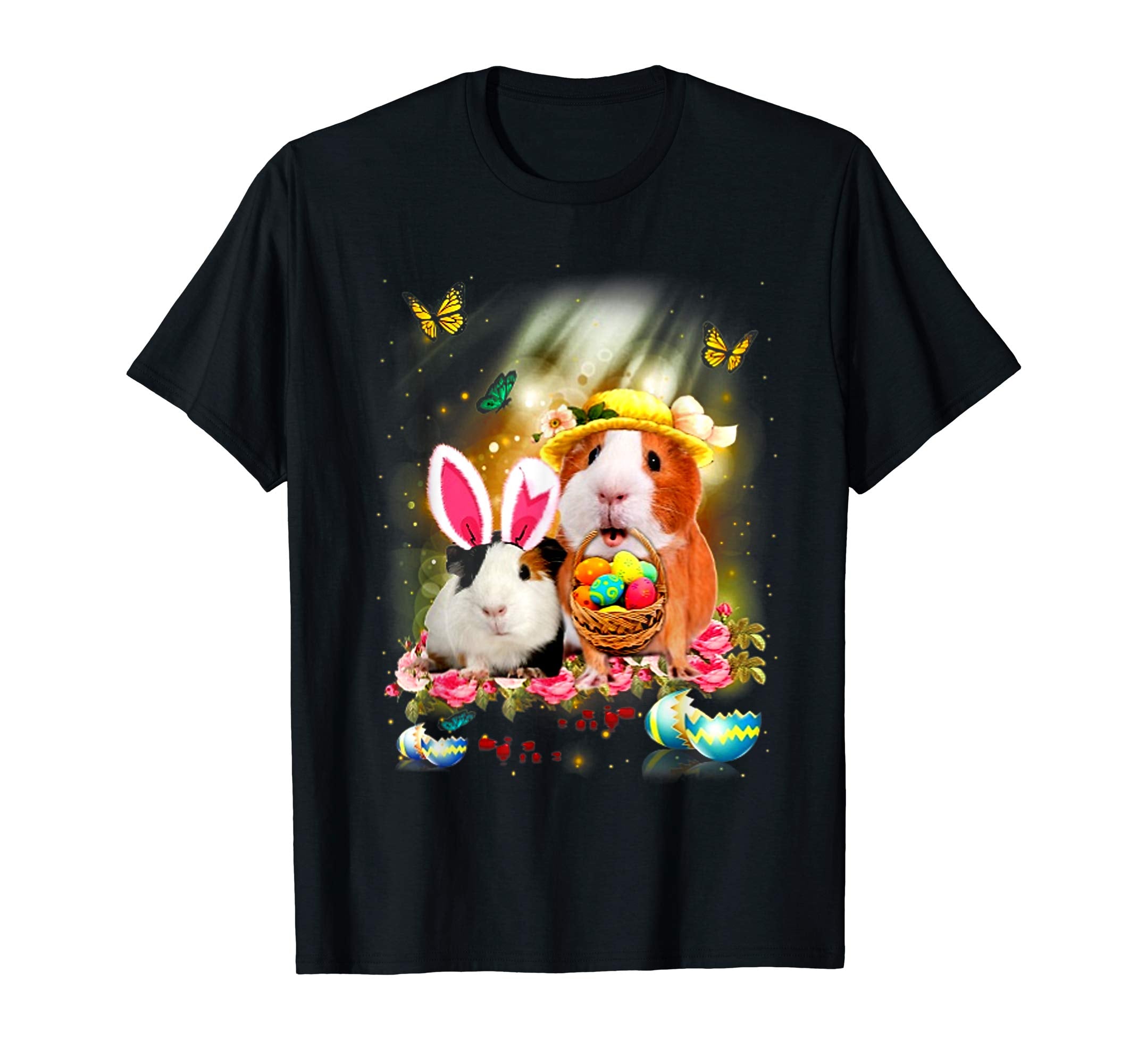 Pig guinea mom Easter Day T-shirt Pig Guinea Eggs Lover Gift