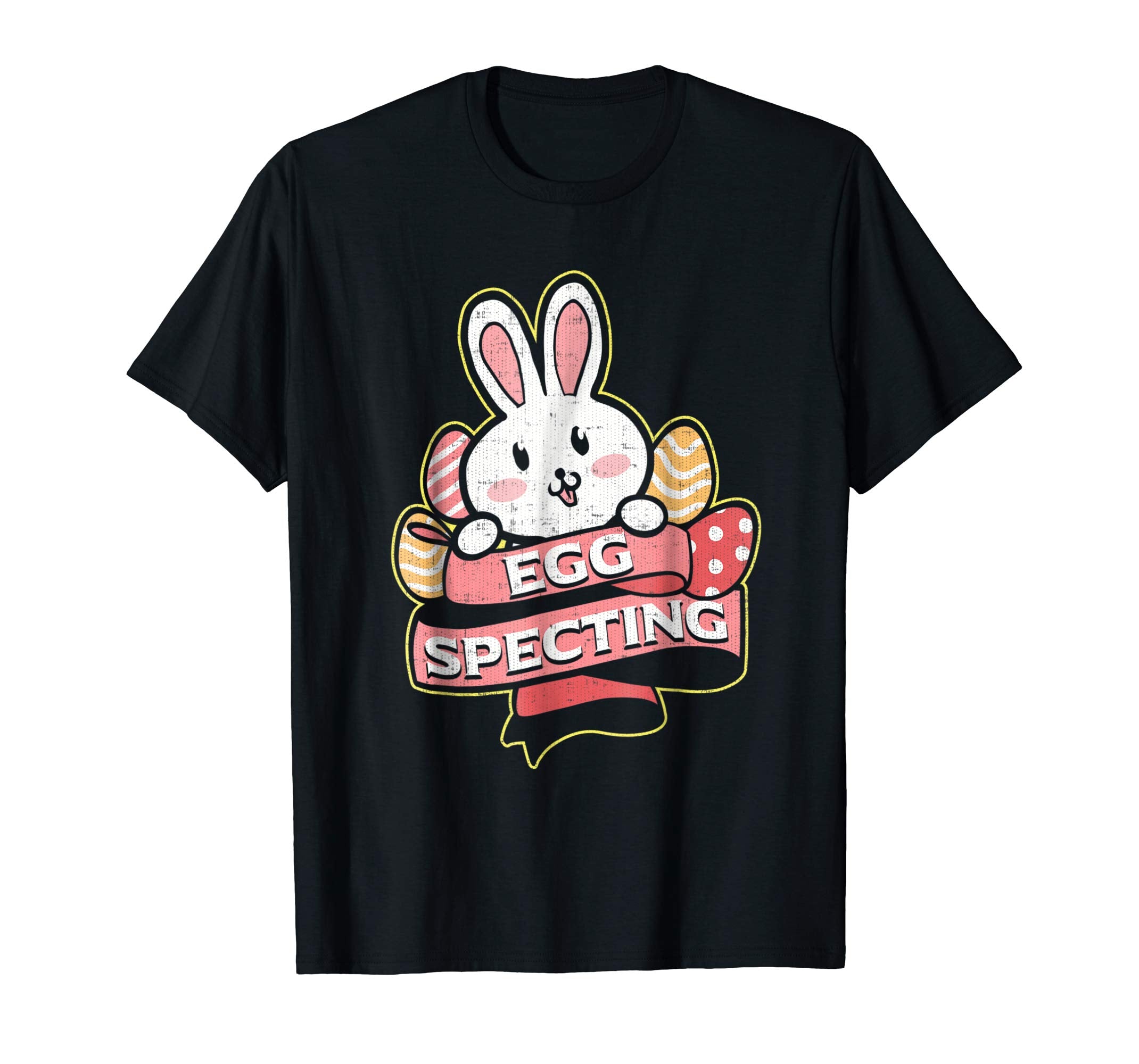 Easter Pregnancy Announcement Tshirt For Women Egg Specting