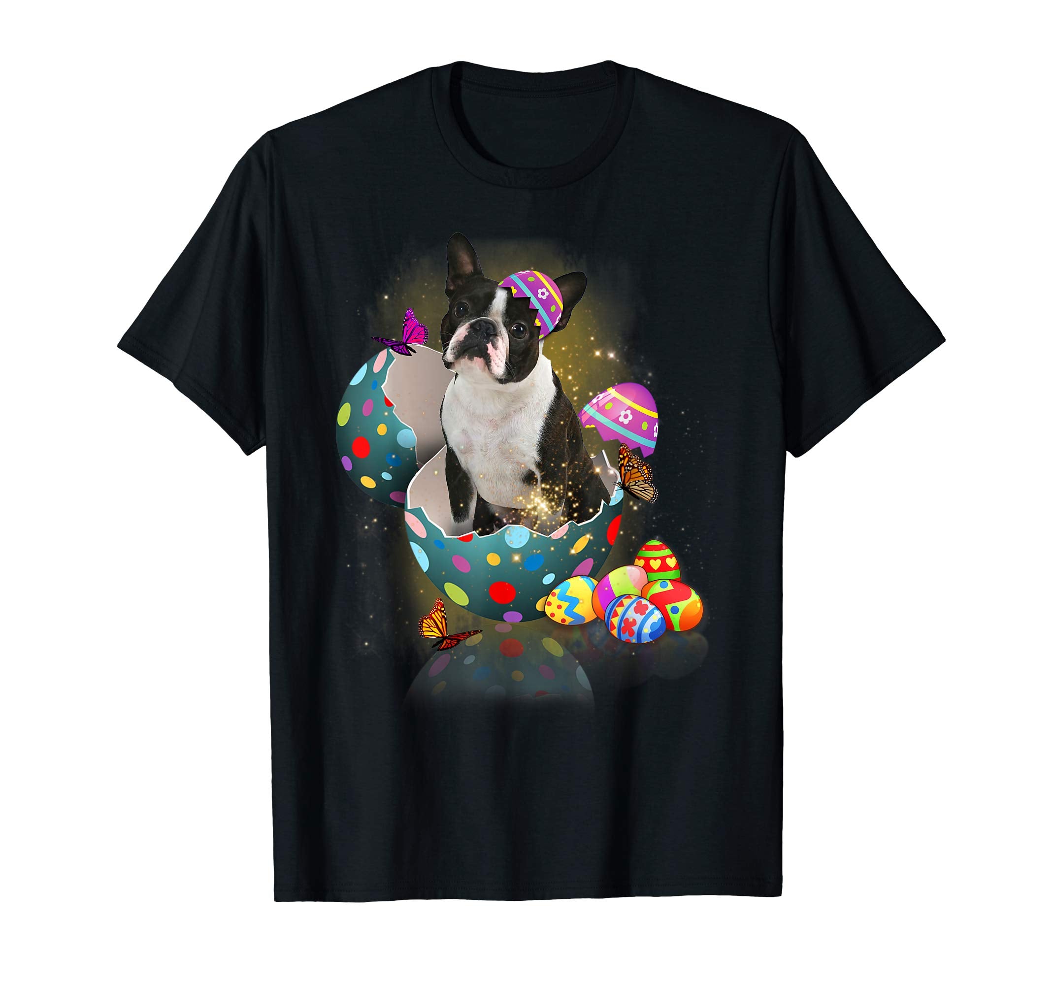 Baby Bulldog Hatching From Easter Egg Bulldog Easter Shirt