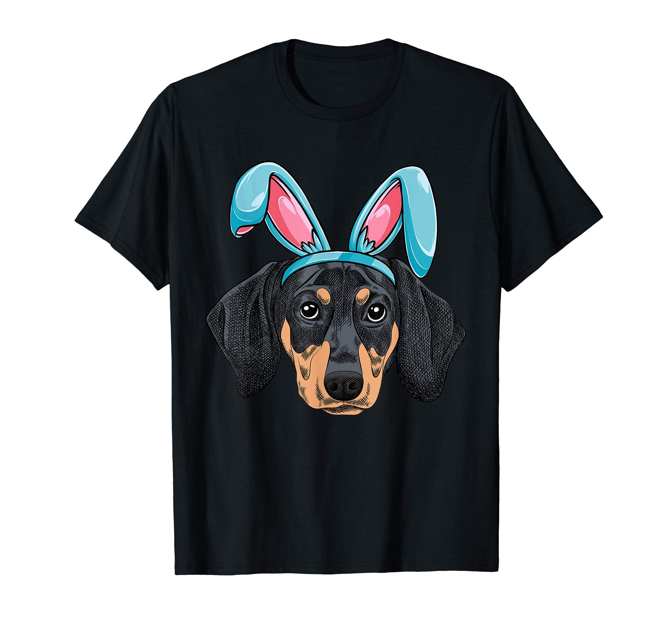 Easter Bunny Dachshund Funny T shirt