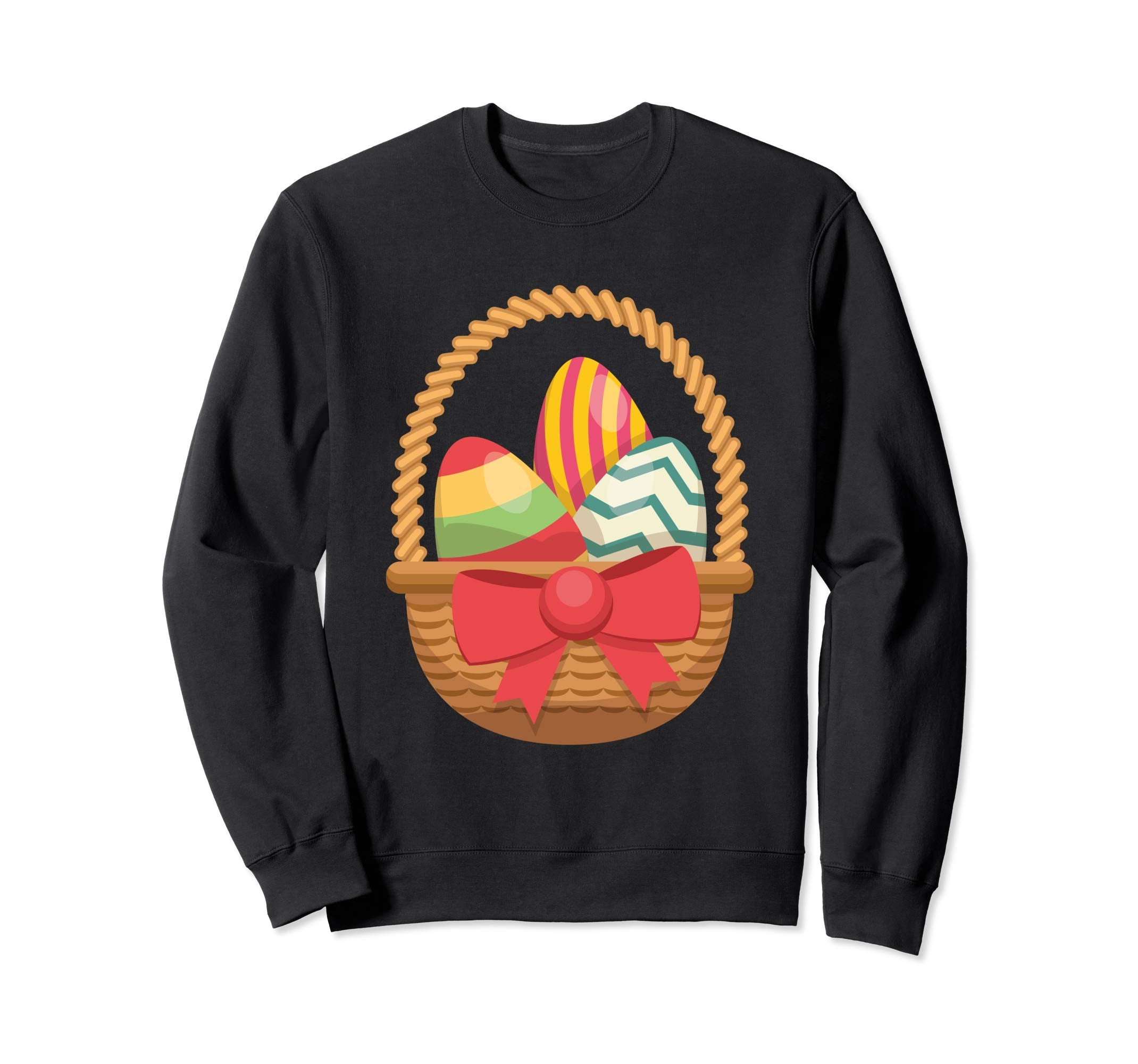 Easter Eggs In The Basket Sweatshirt Gift For Easter