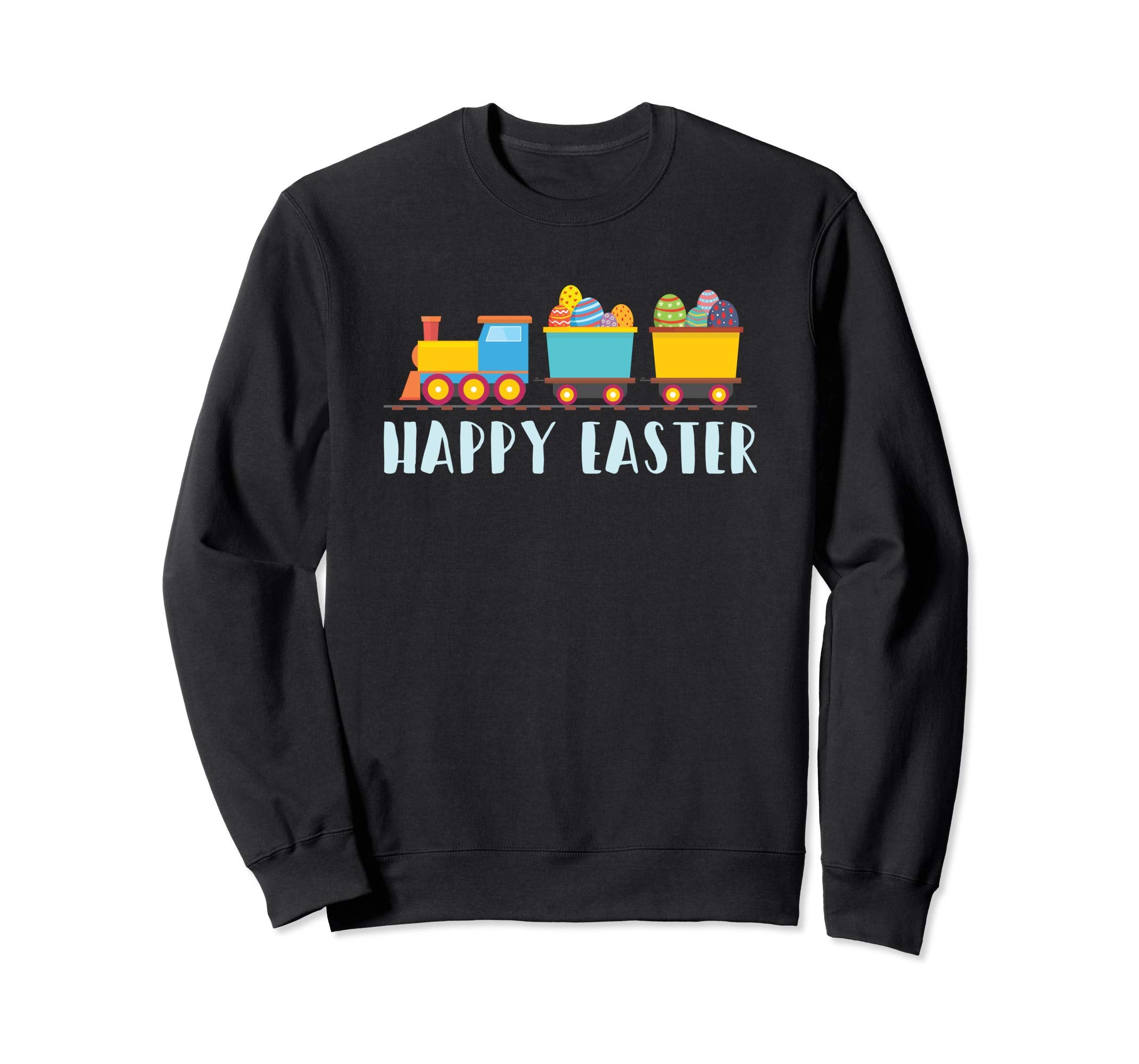 Happy Easter Cute Train With Easter Egg Sweatshirt Gift
