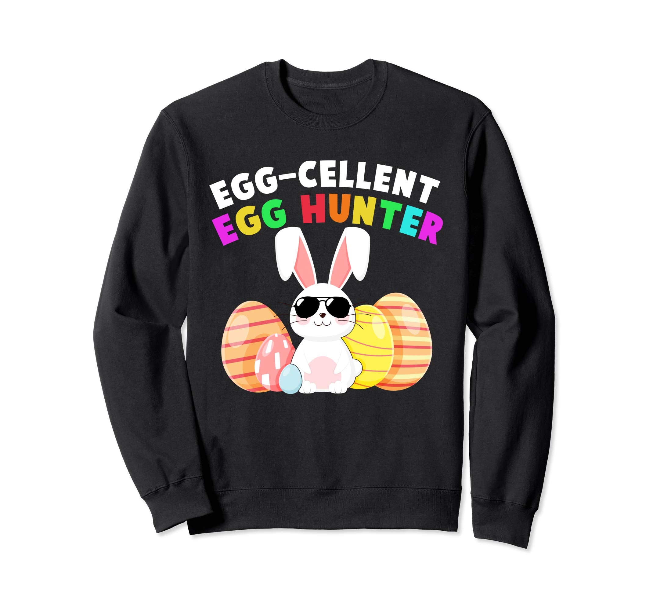 Egg-cellent Egg Hunter Easter T-Shirt Boys Girls Bunny Gift