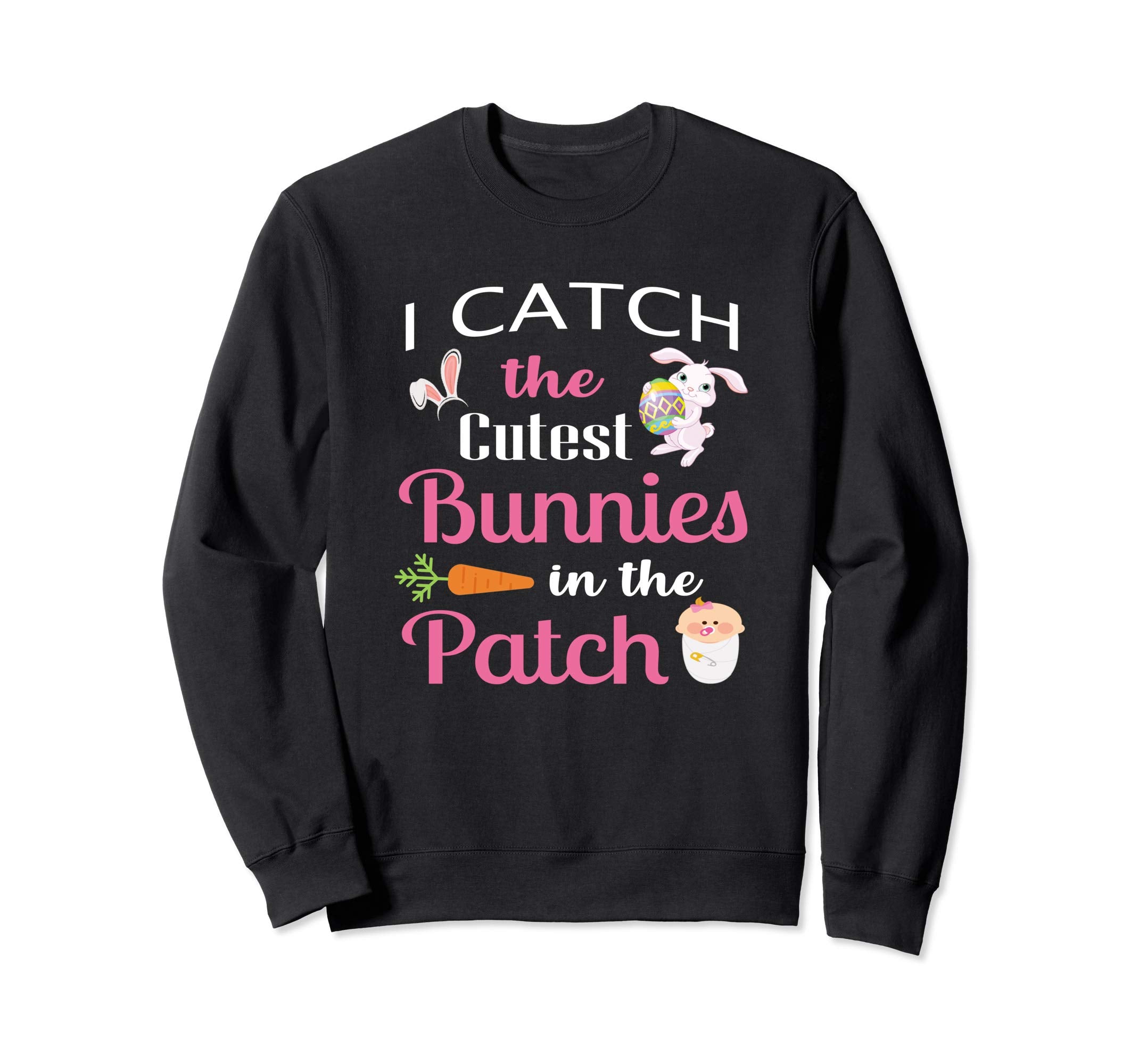Midwife bunny easter tshirt gifts I catch the cutest bunnies
