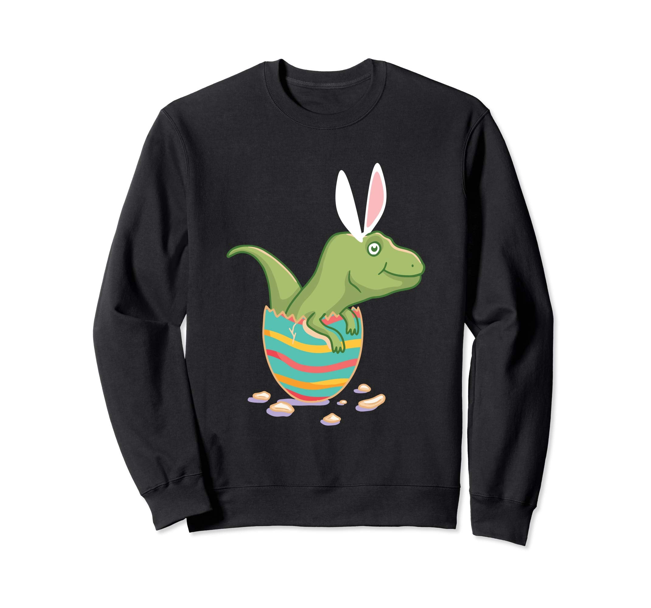 Funny T-Rex Bunny In An Easter Egg Sweatshirt Easter Gift