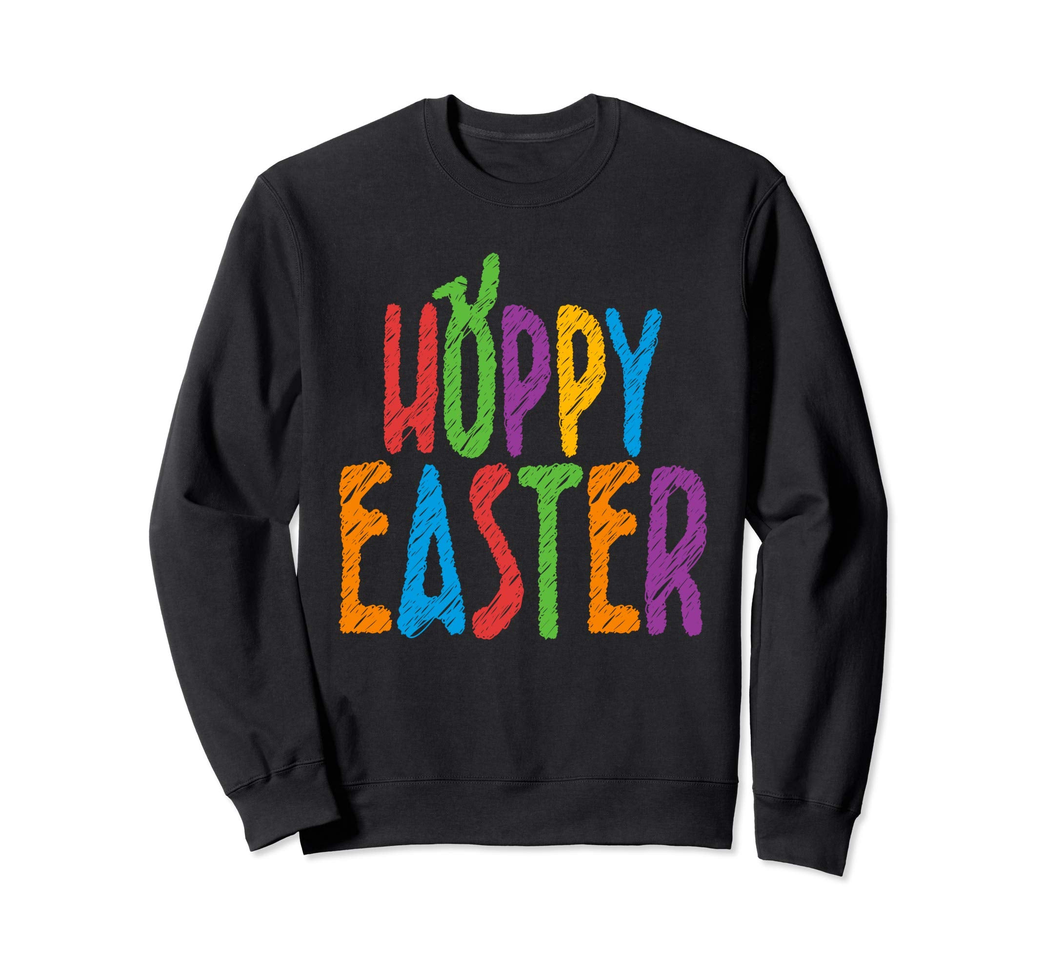 Hoppy Easter Sweatshirt Happy Easter Gift Easter Bunny