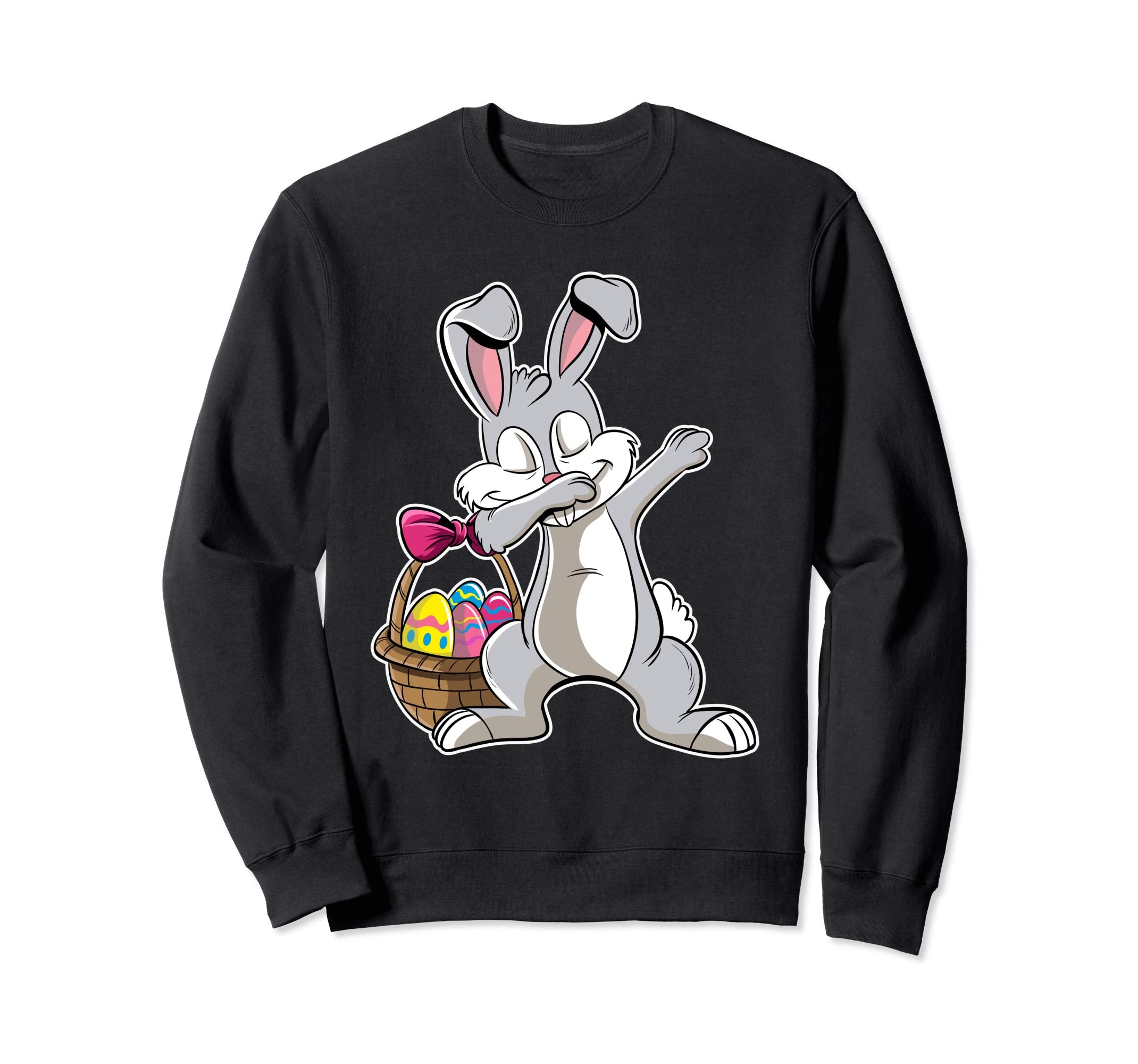 Funny Dabbing Hip Hop Bunny Easter Gift Sweatshirt