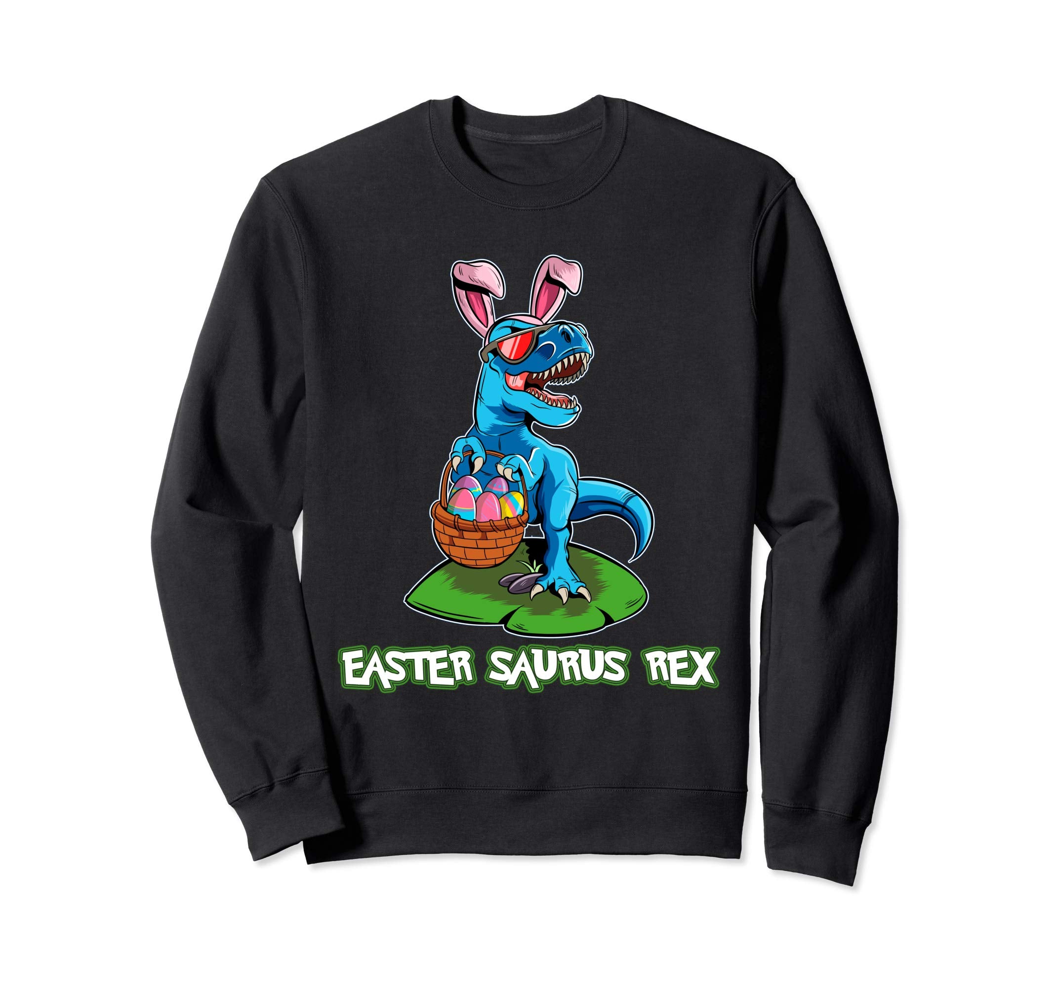 Easter Saurus T Rex Sweatshirt