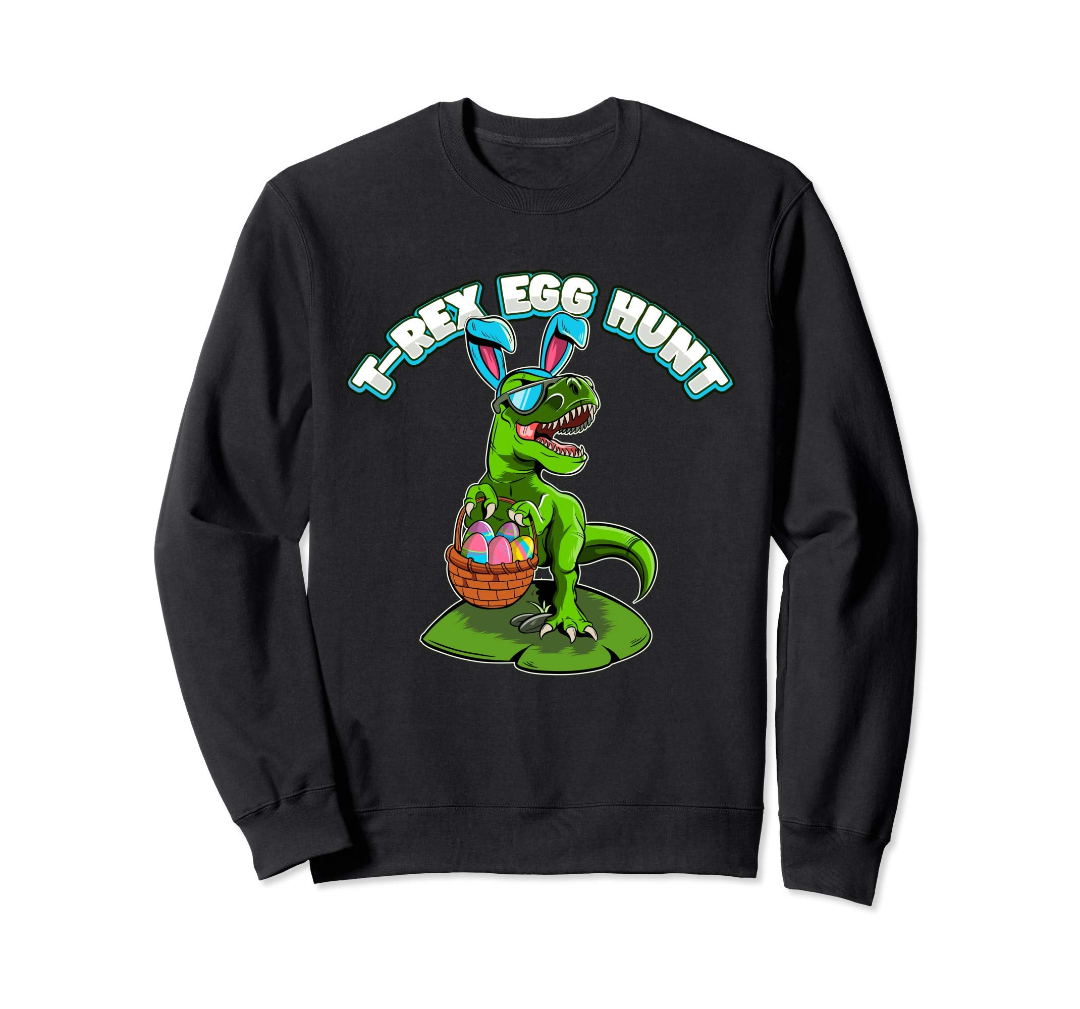 T-Rex Egg Hunt Easter Sweatshirt
