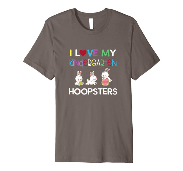 I Love My Kindergarten Hopsters Cool Easter Kids Shirt
