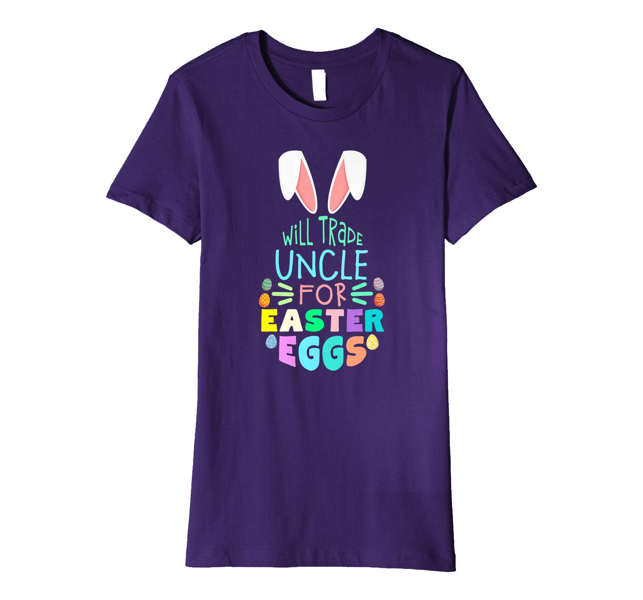 Will Trade Uncle For Eggs Happy Easter Boys Girls T Shirt