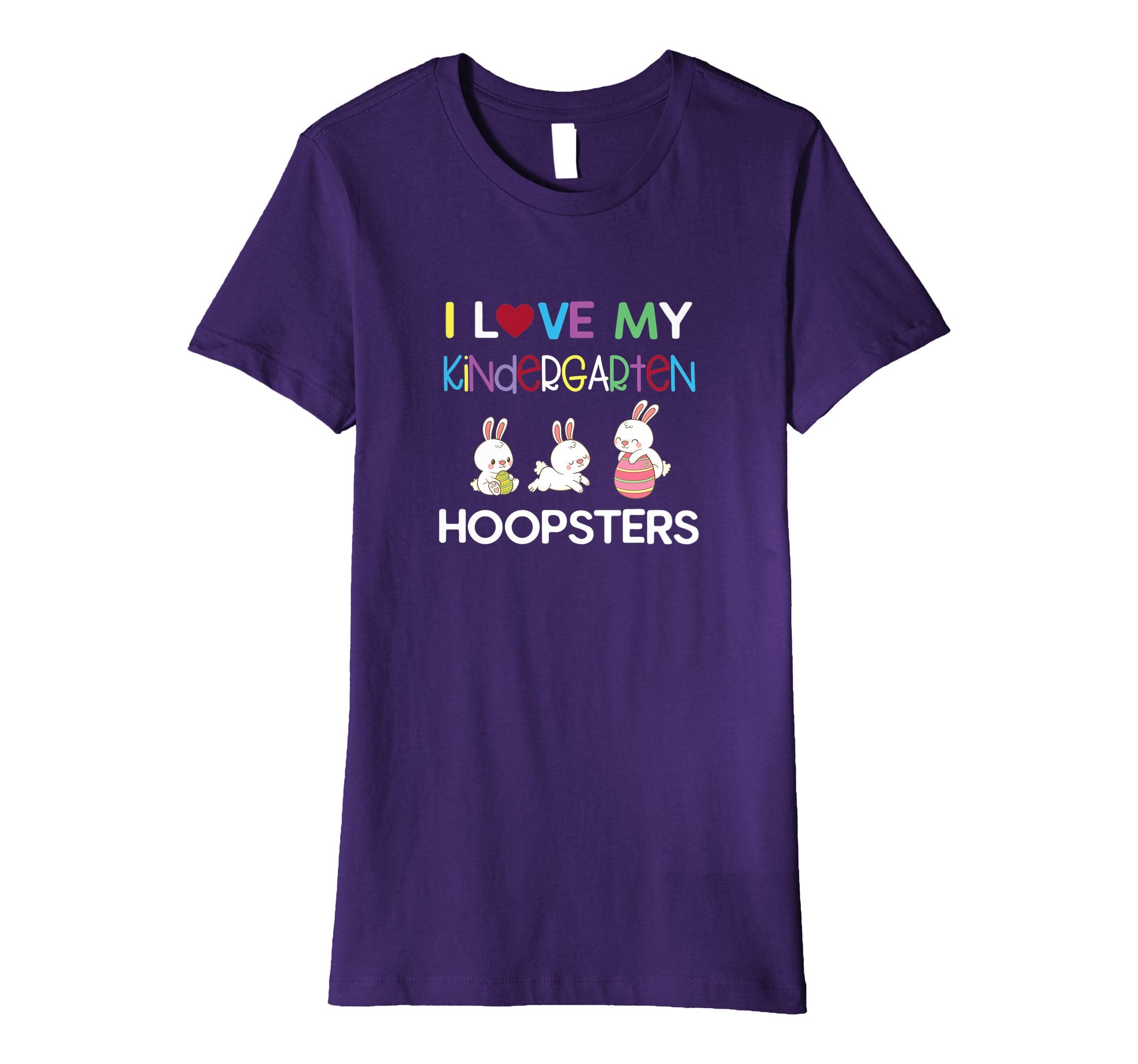 I Love My Kindergarten Hopsters Cool Easter Kids Shirt
