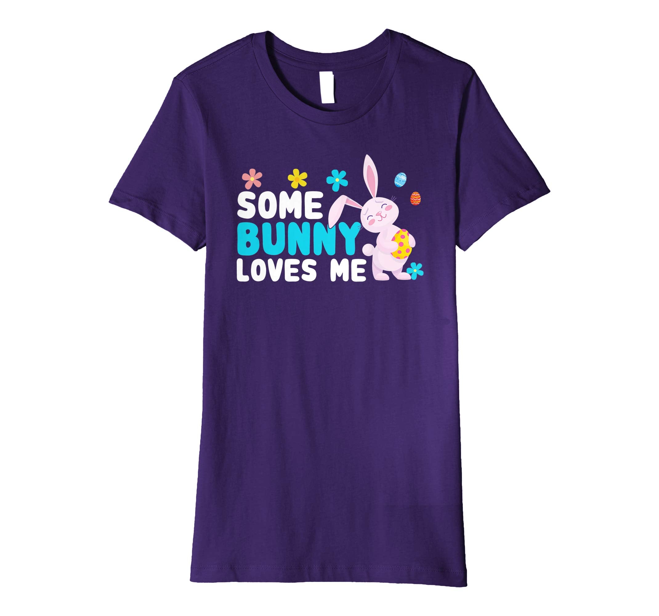 Easter T-Shirt Some Bunny Loves Me Cute Pun Rabbit