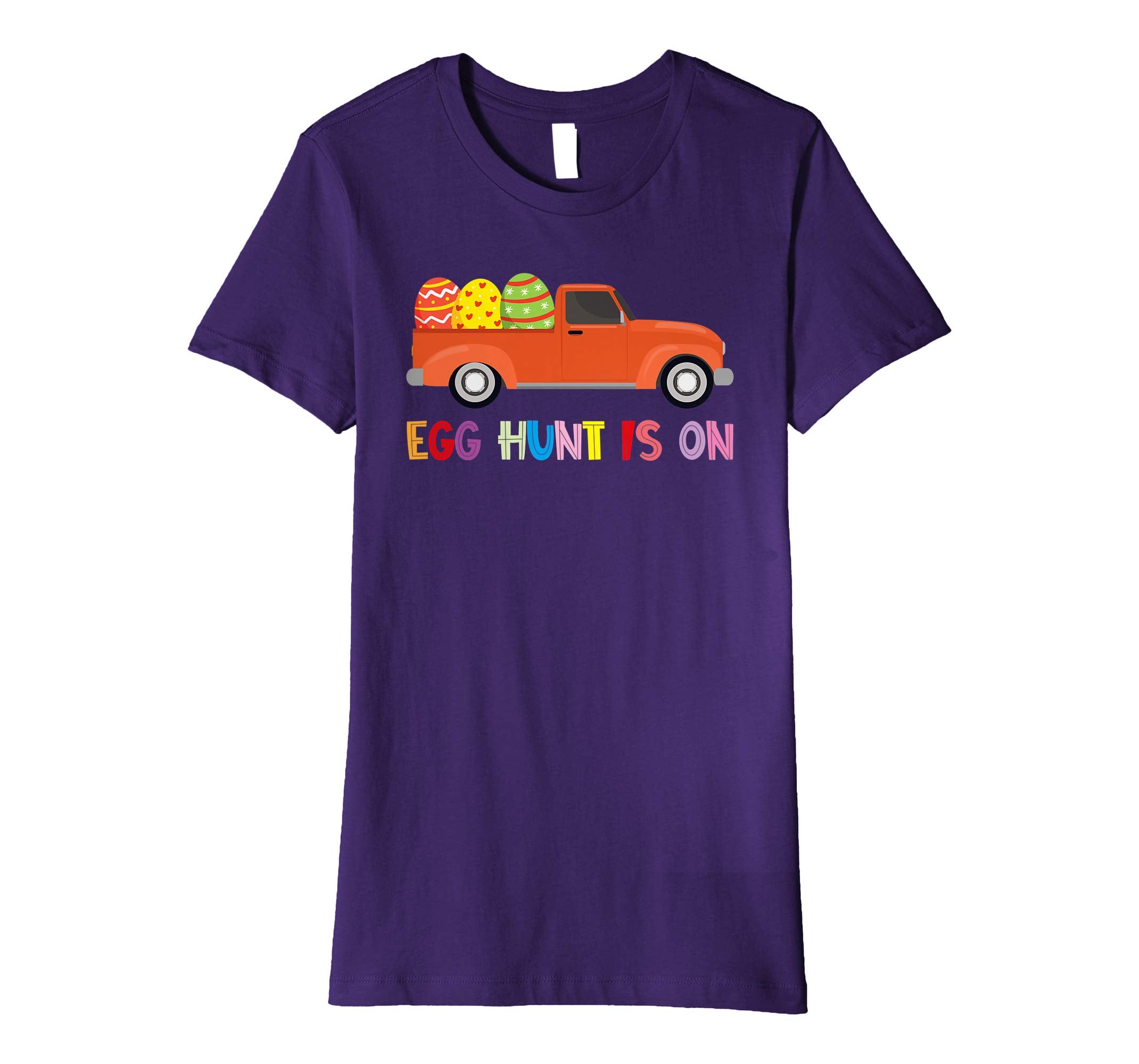Happy Easter Truck Egg Hunt Is On Kids Boys Girls Shirt Gift