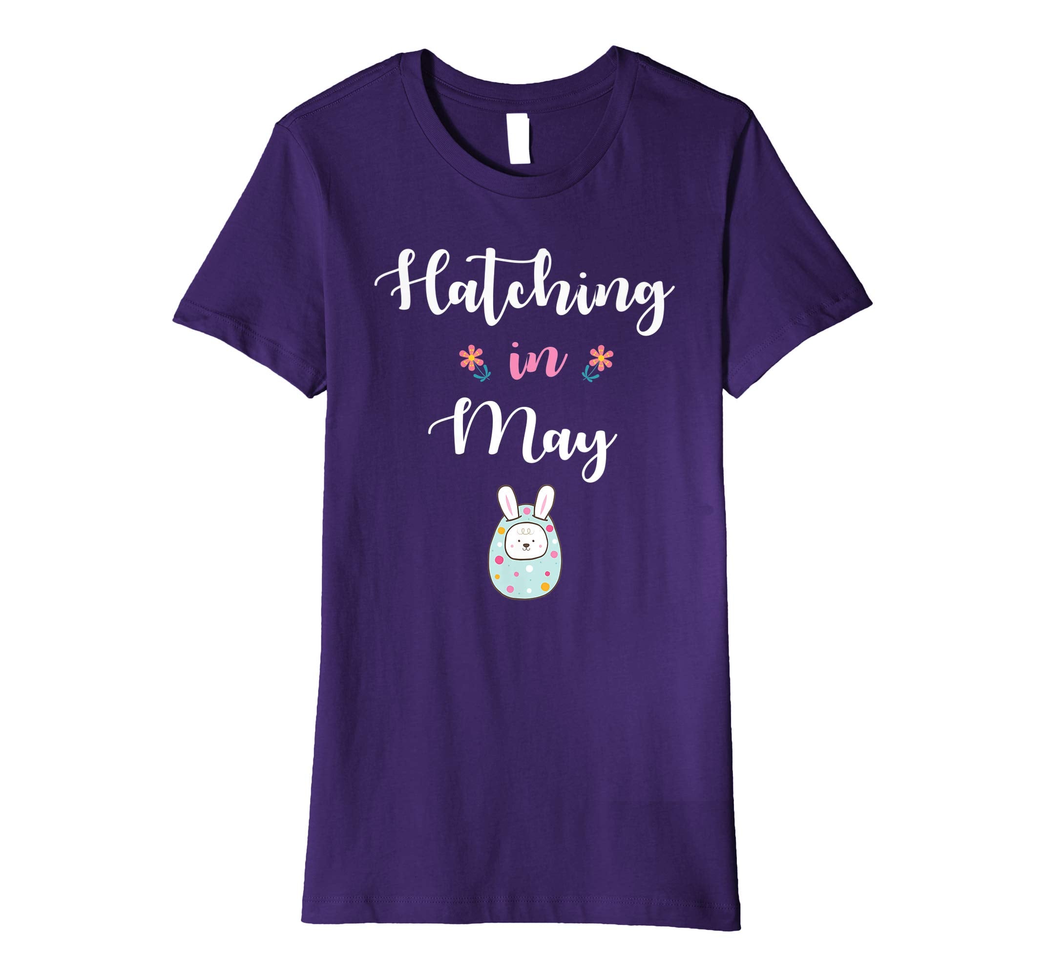 Pregnancy Kid Bunny In Easter Egg Hatching In May Shirt