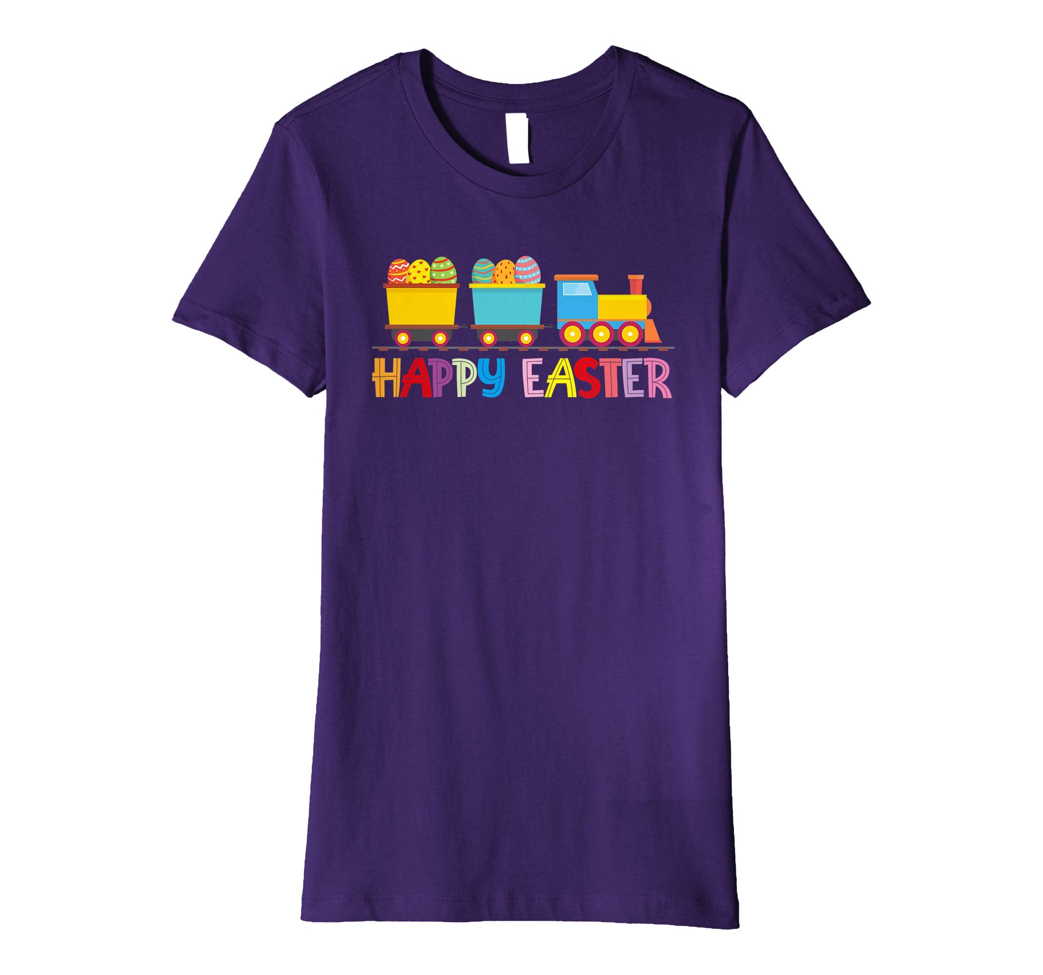 Happy Easter Train Egg Hunt Kid Boys Girls Outfit Gift Shirt