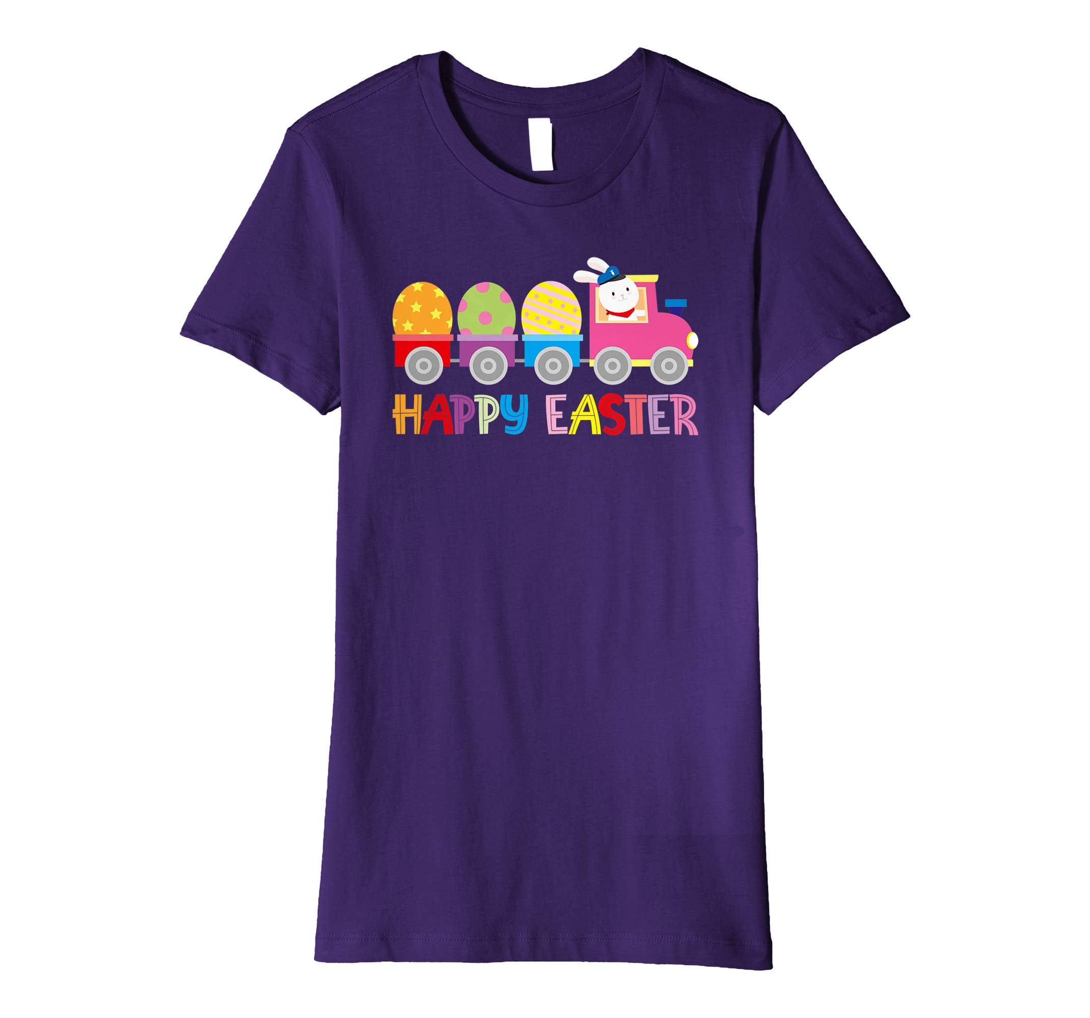 Happy Easter Train Egg Hunt Kid Boys Girls Outfit Gift Shirt