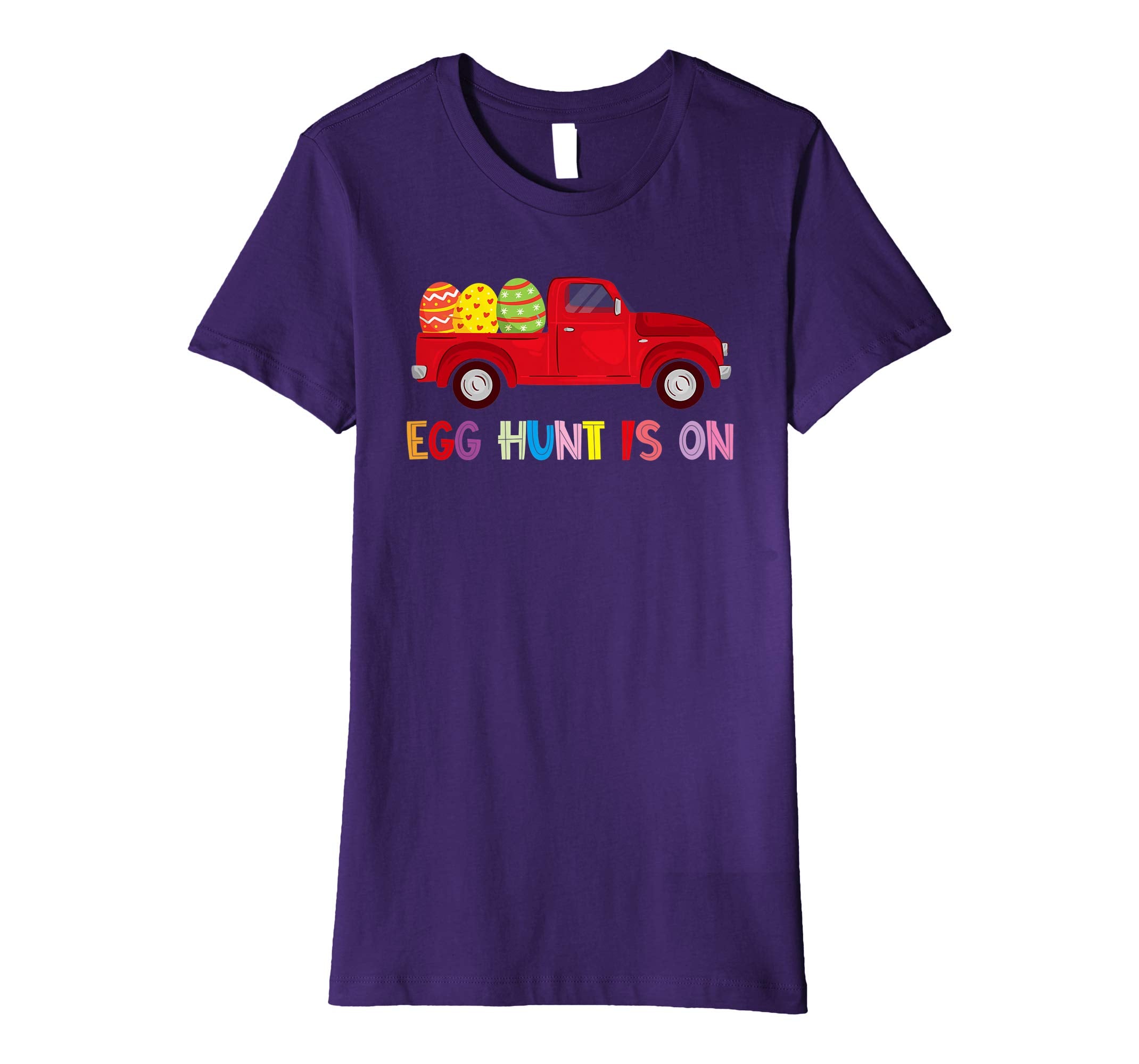 Happy Easter Truck Egg Hunt Is On Kids Boys Girls Shirt Gift