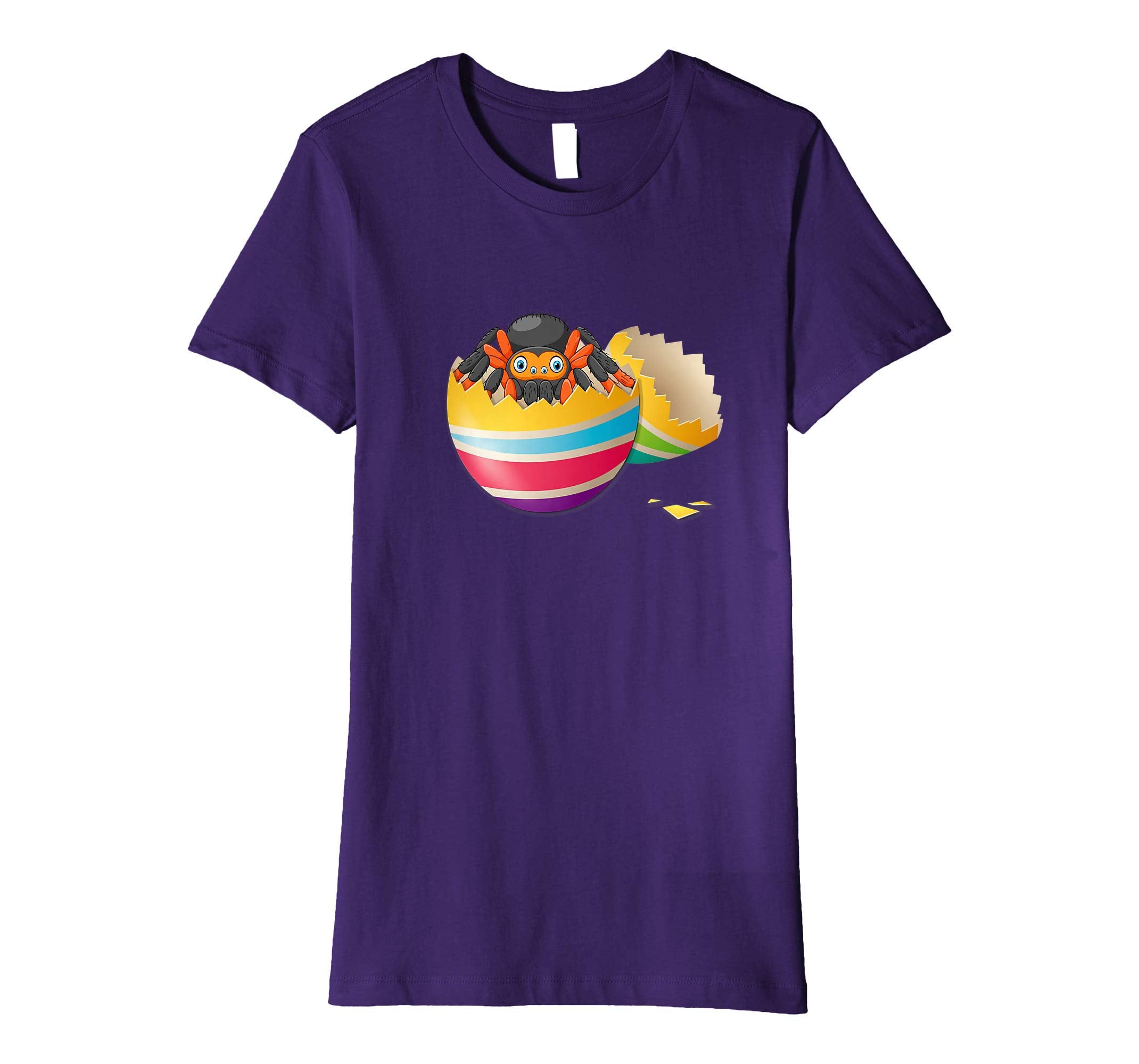 Baby Spider Hatching From Easter Egg Easter Day Shirt