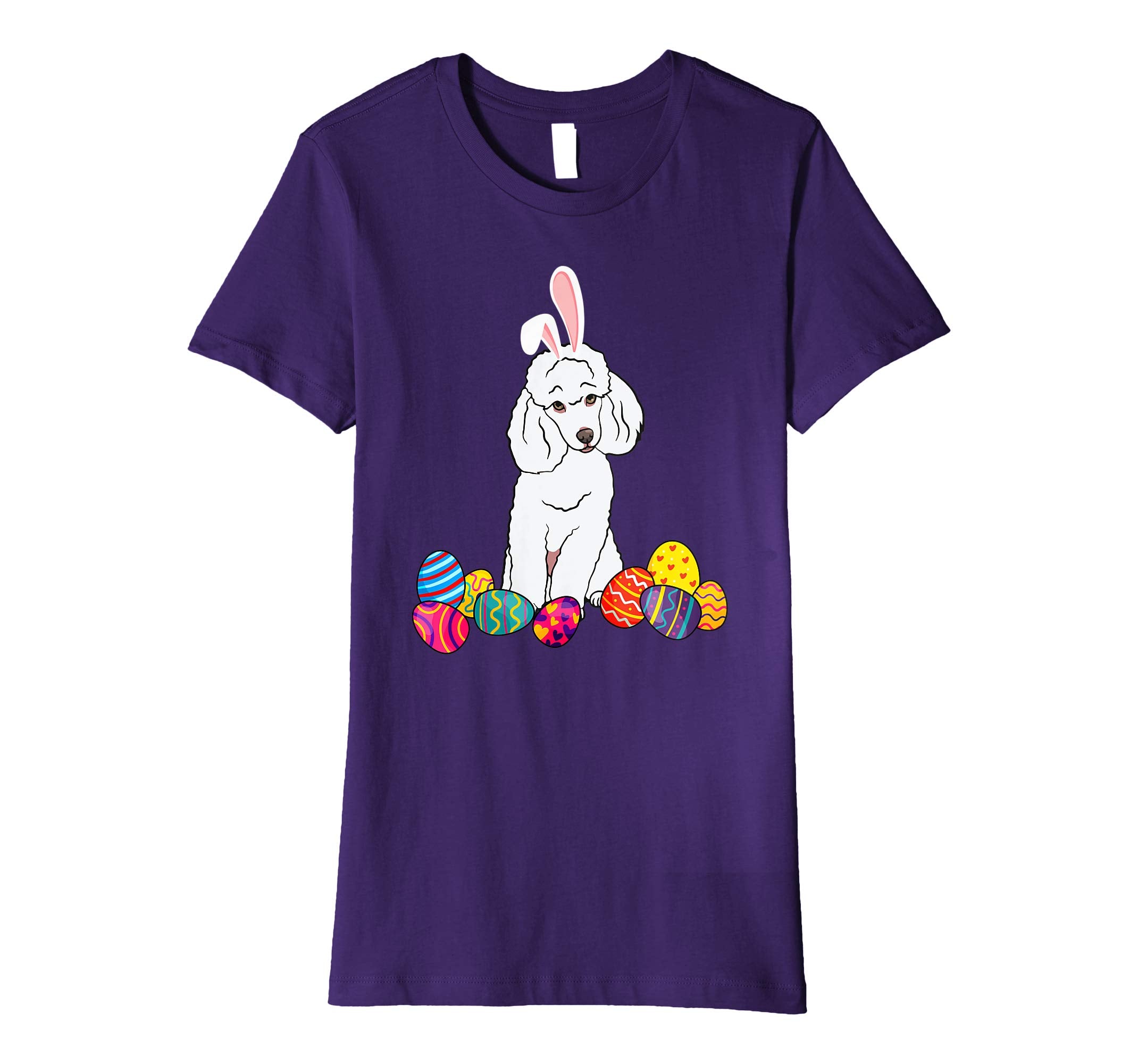 Poodle Bunny Ear With Egg Easter Easter Day Shirt