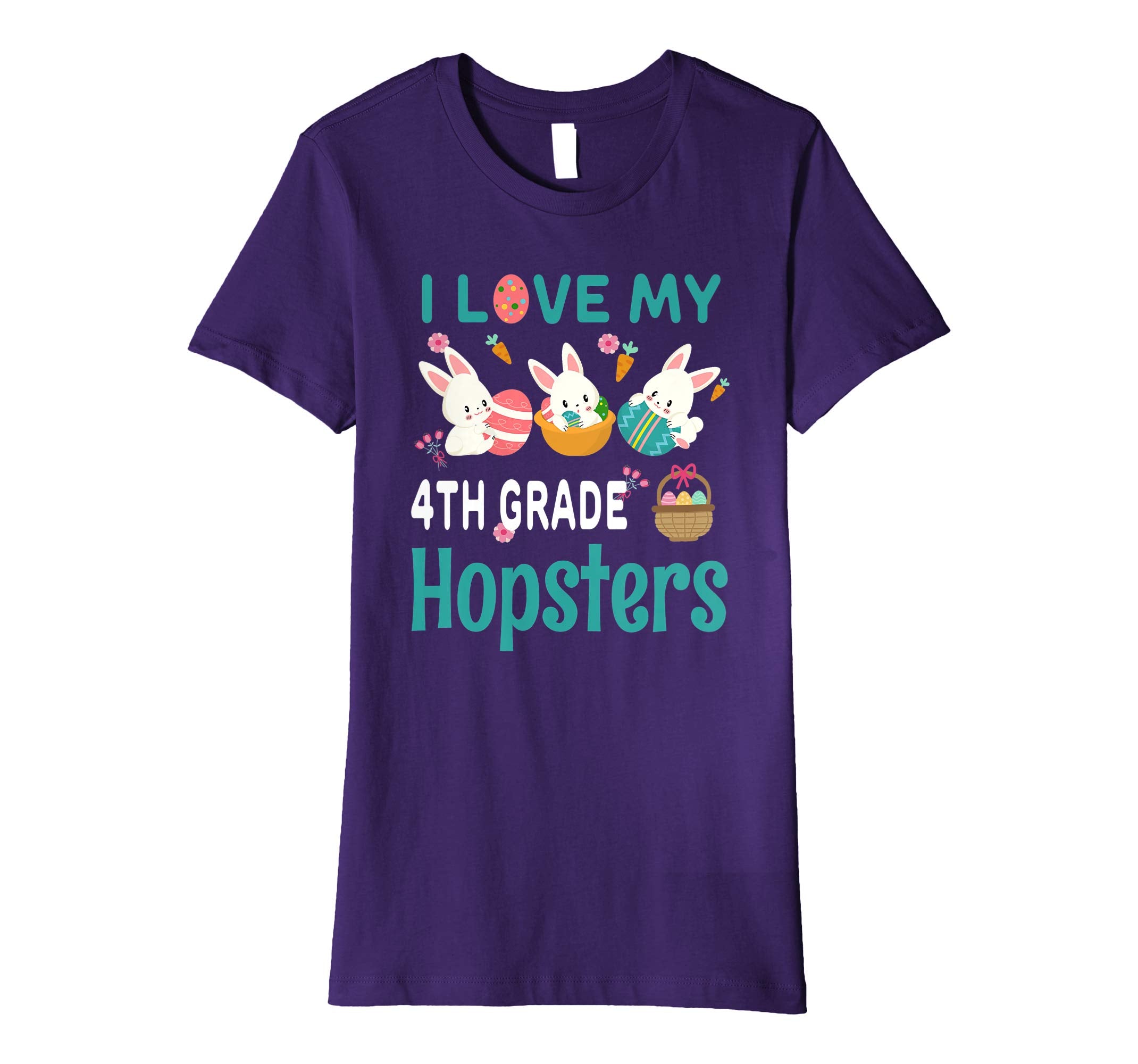 Easter 4th Grade Teacher Shirt Gift Easter Shirts For Women