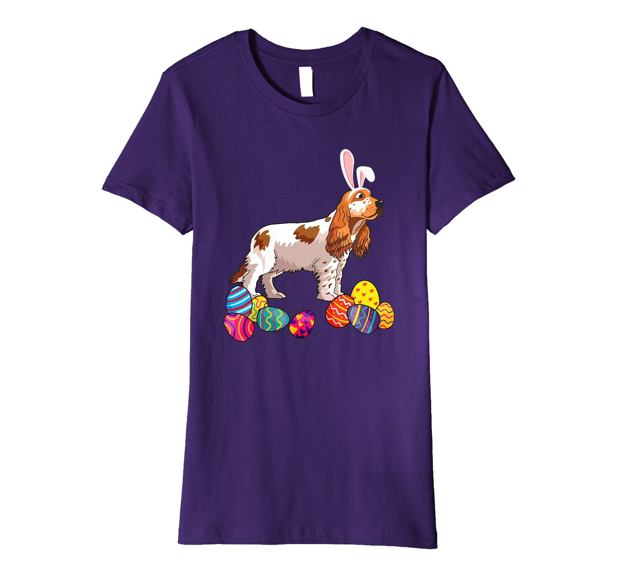 Cocker Spaniel Bunny Ear With Egg Easter Easter Day Shirt