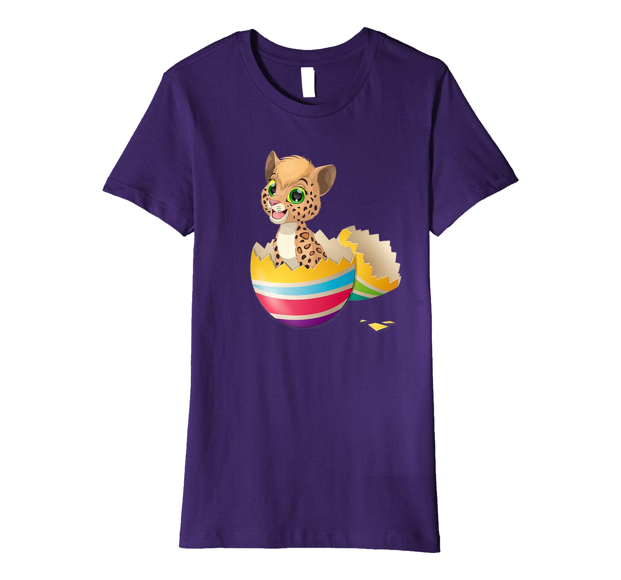 Baby Leopard Hatching From Easter Egg Easter Day Shirt