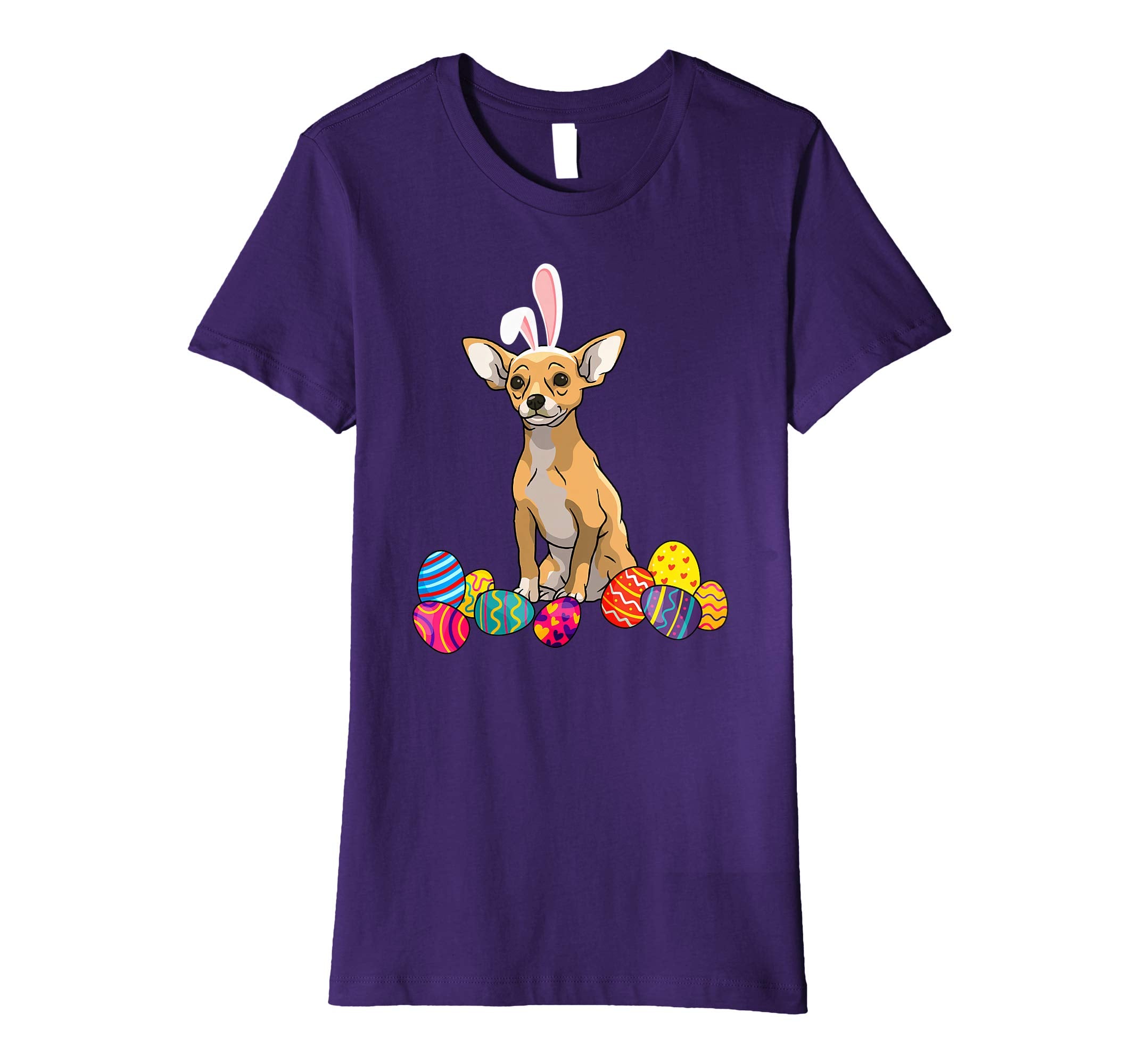 Chihuahua Bunny Ear With Egg Easter Easter Day Shirt