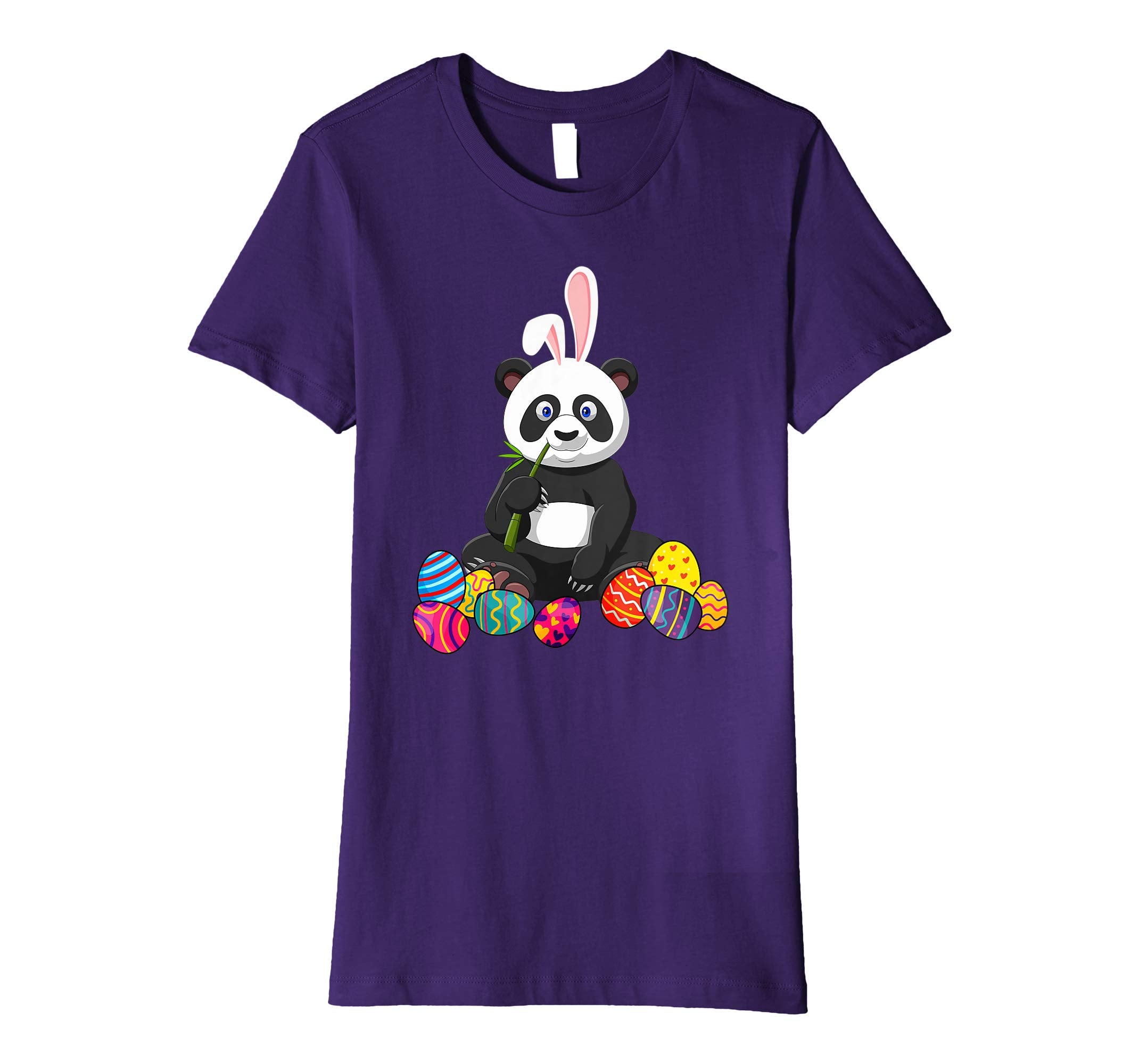 Panda Bunny Ear With Egg Easter Easter Day Shirt