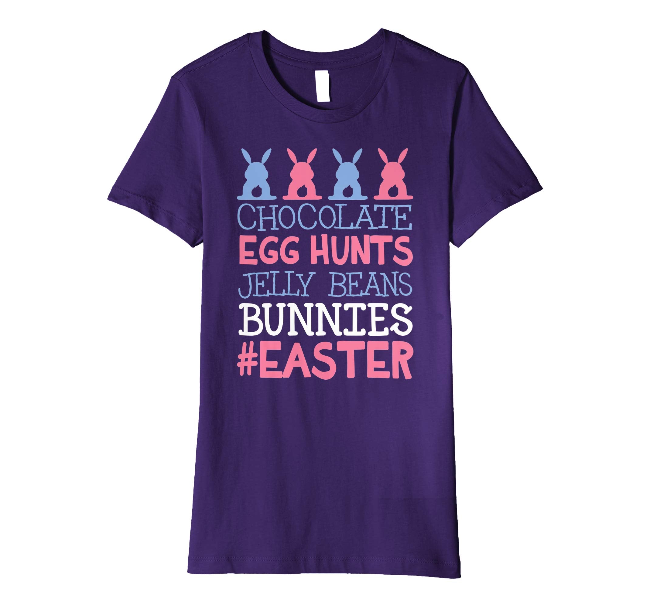 Chocolate Egg Hunts Jelly Beans Bunnies Easter Vintage Shirt