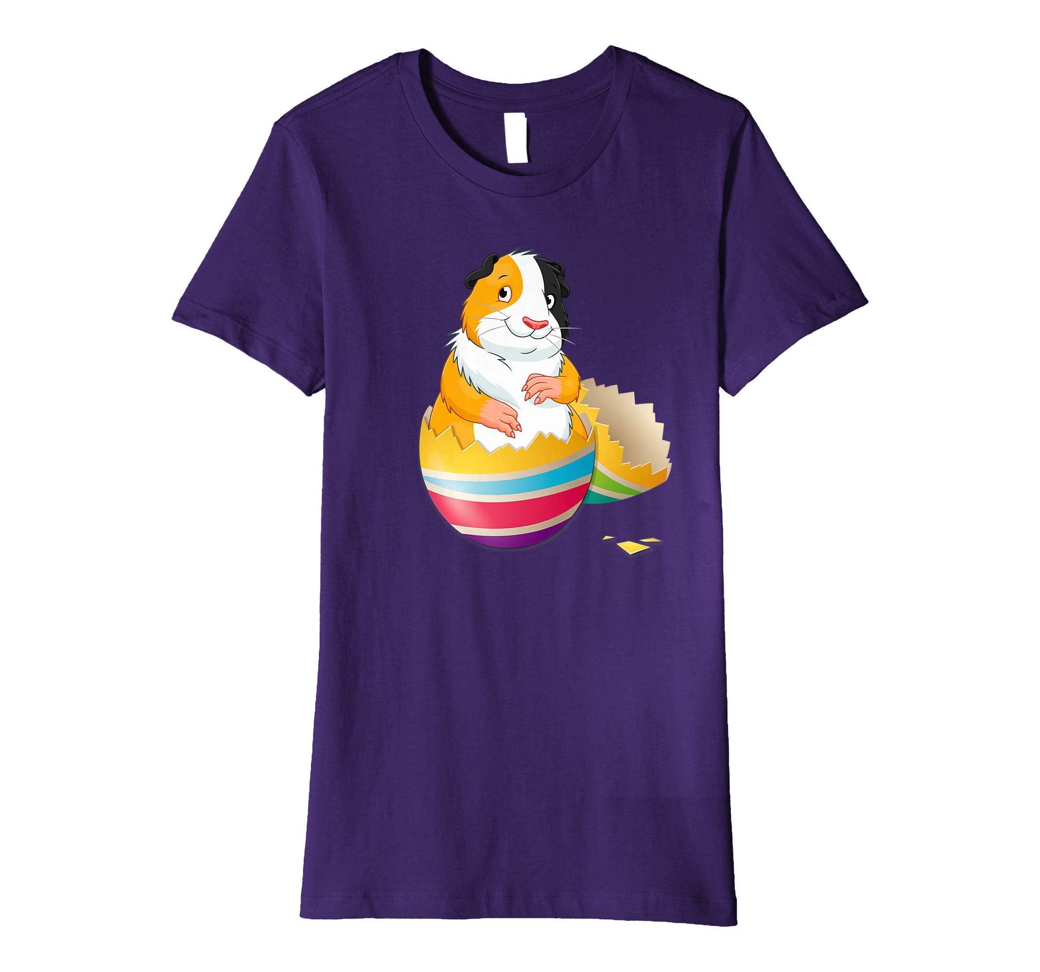 Baby Guinea Pig Hatching From Easter Egg Easter Day Shirt