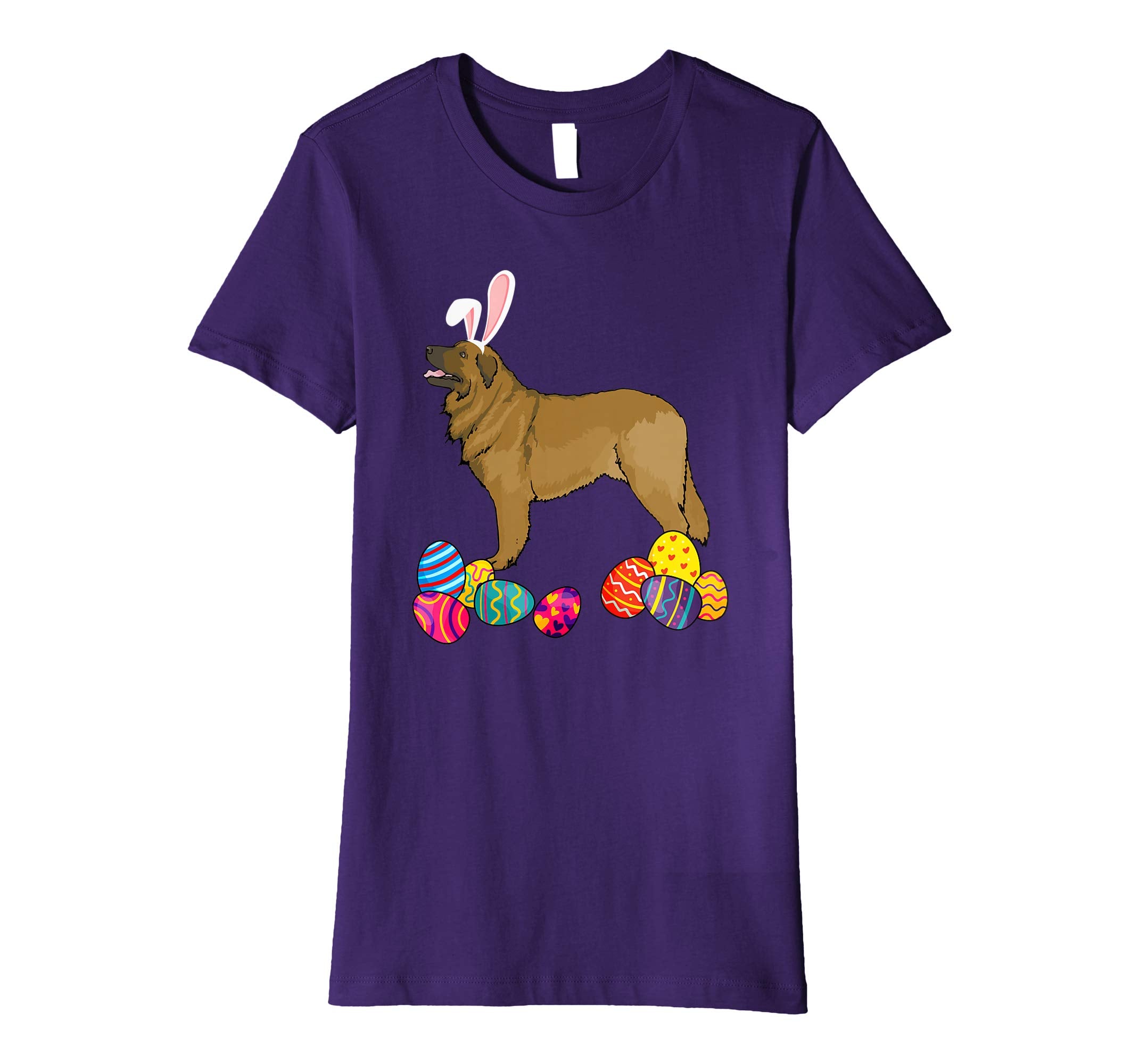 Leonberger Bunny Ear With Egg Easter Easter Day Shirt