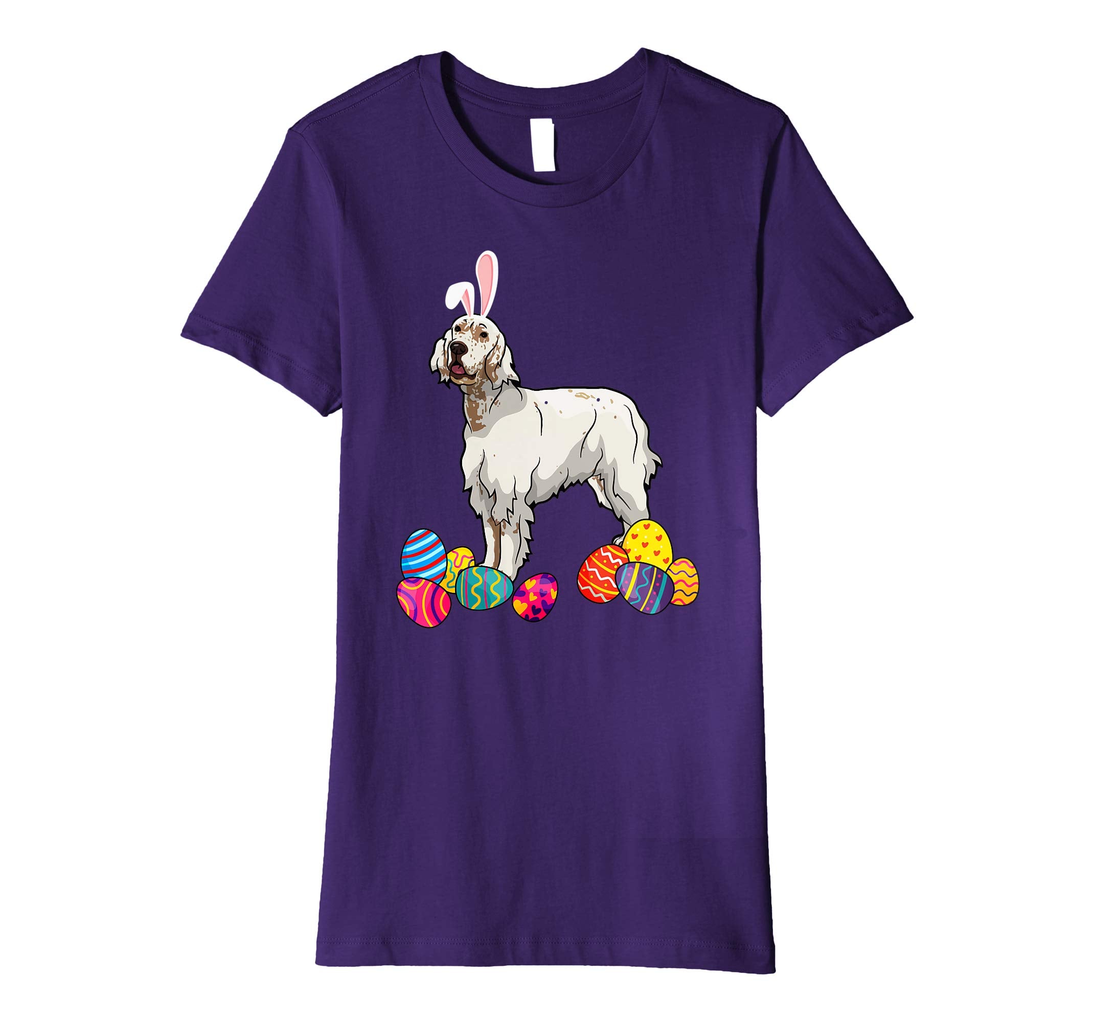 English Setter Bunny Ear With Egg Easter Easter Day Shirt