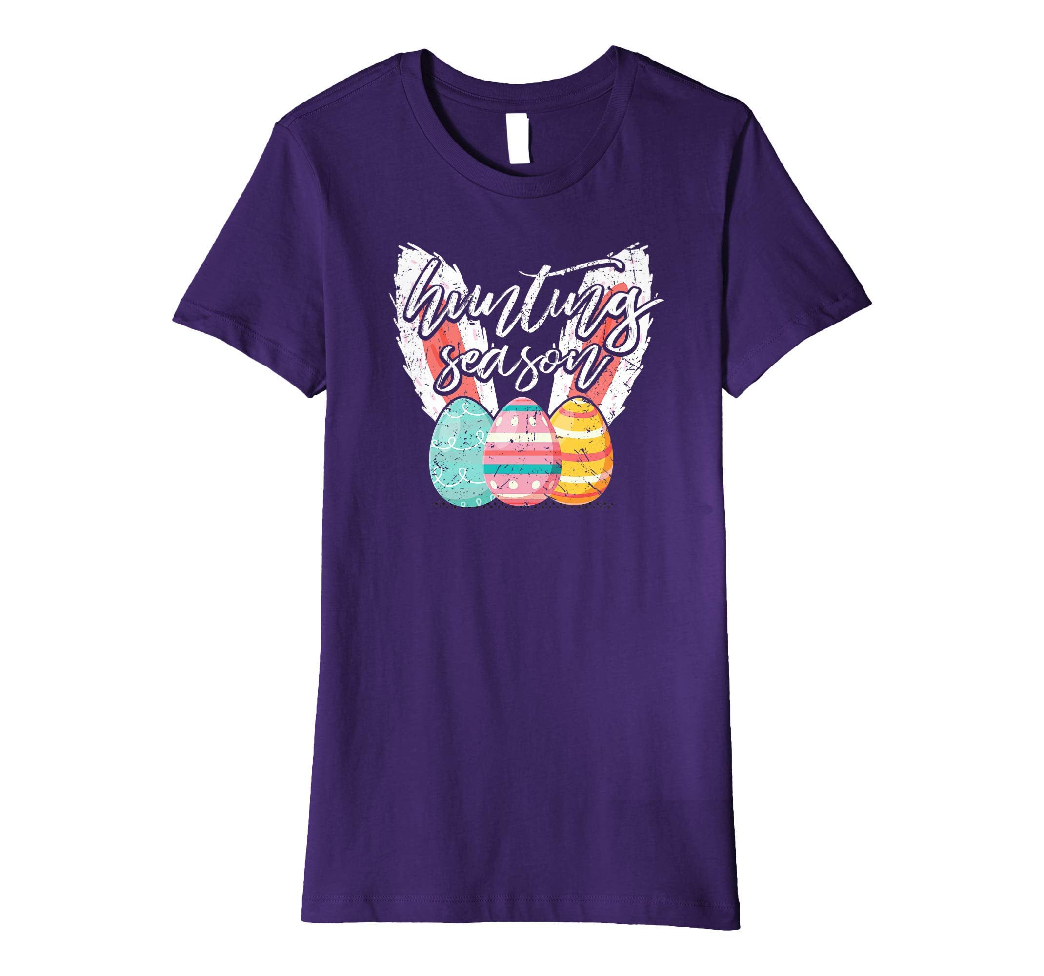Hunting Season Easter Eggs Bunny Cute Gift T-Shirt