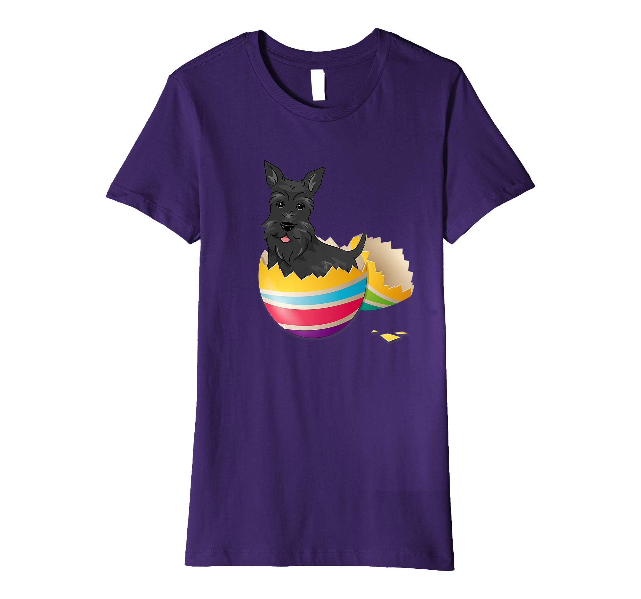 Scottish Terier Hatching From Easter Egg Easter Day Shirt