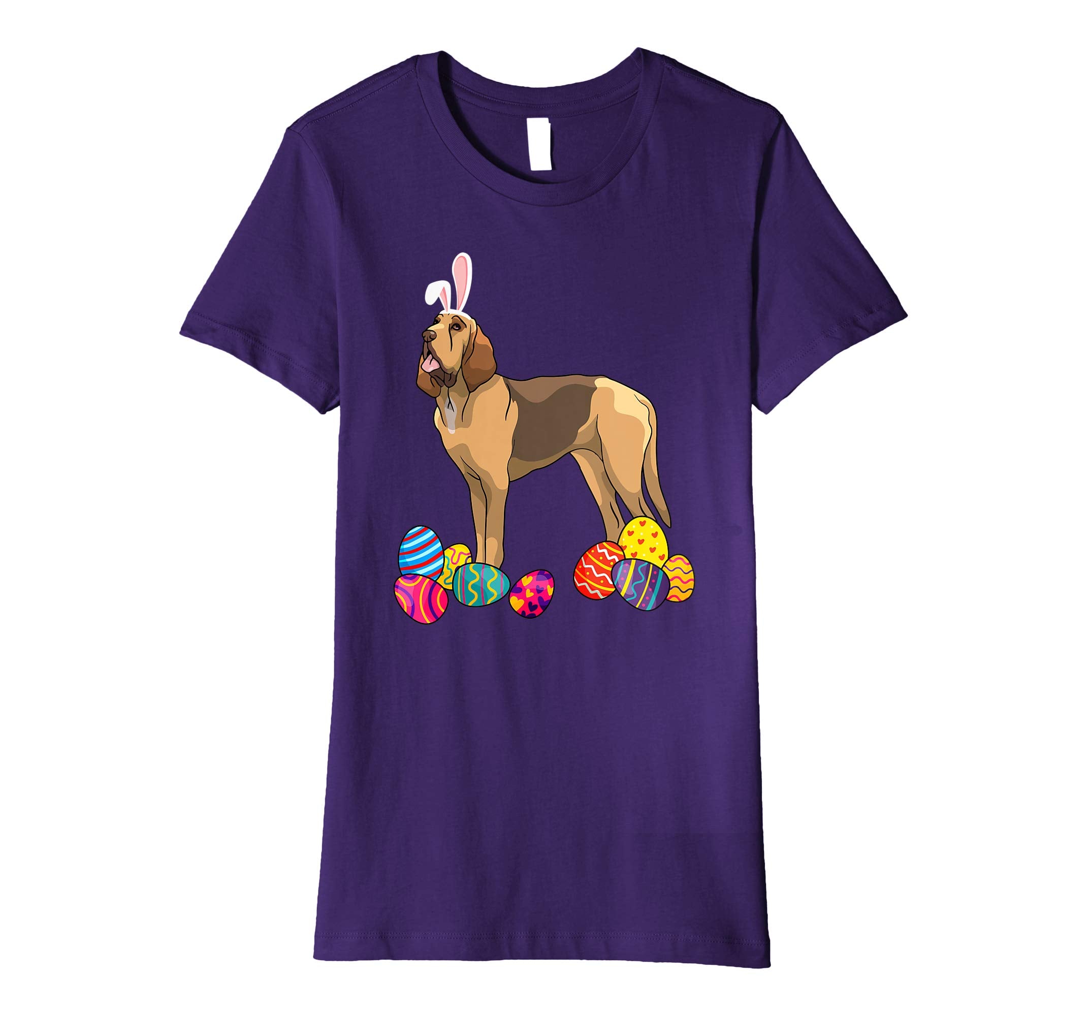 Bloodhound Bunny Ear With Egg Easter Easter Day Shirt