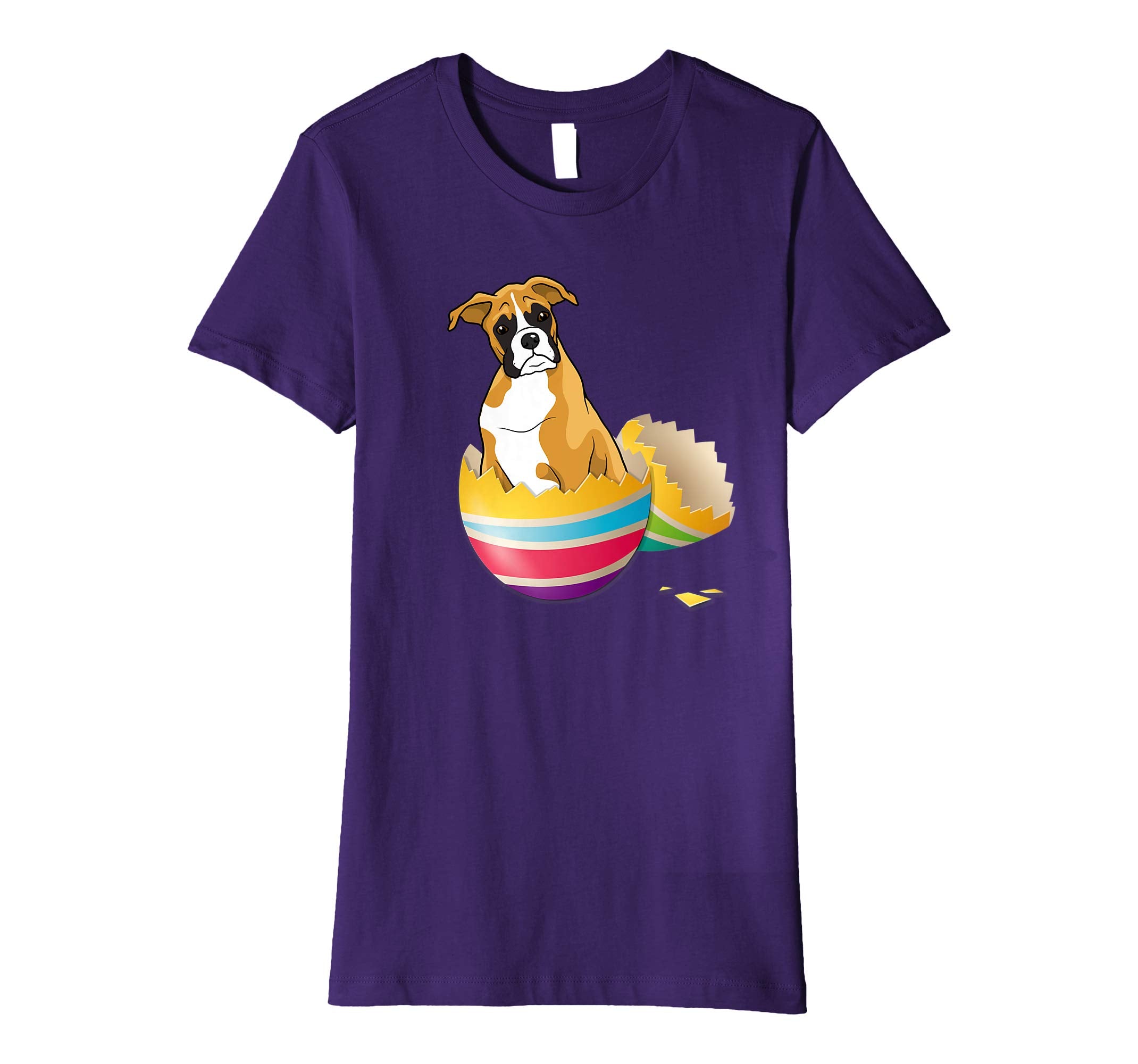 Boxer Hatching From Easter Egg Easter Day Shirt