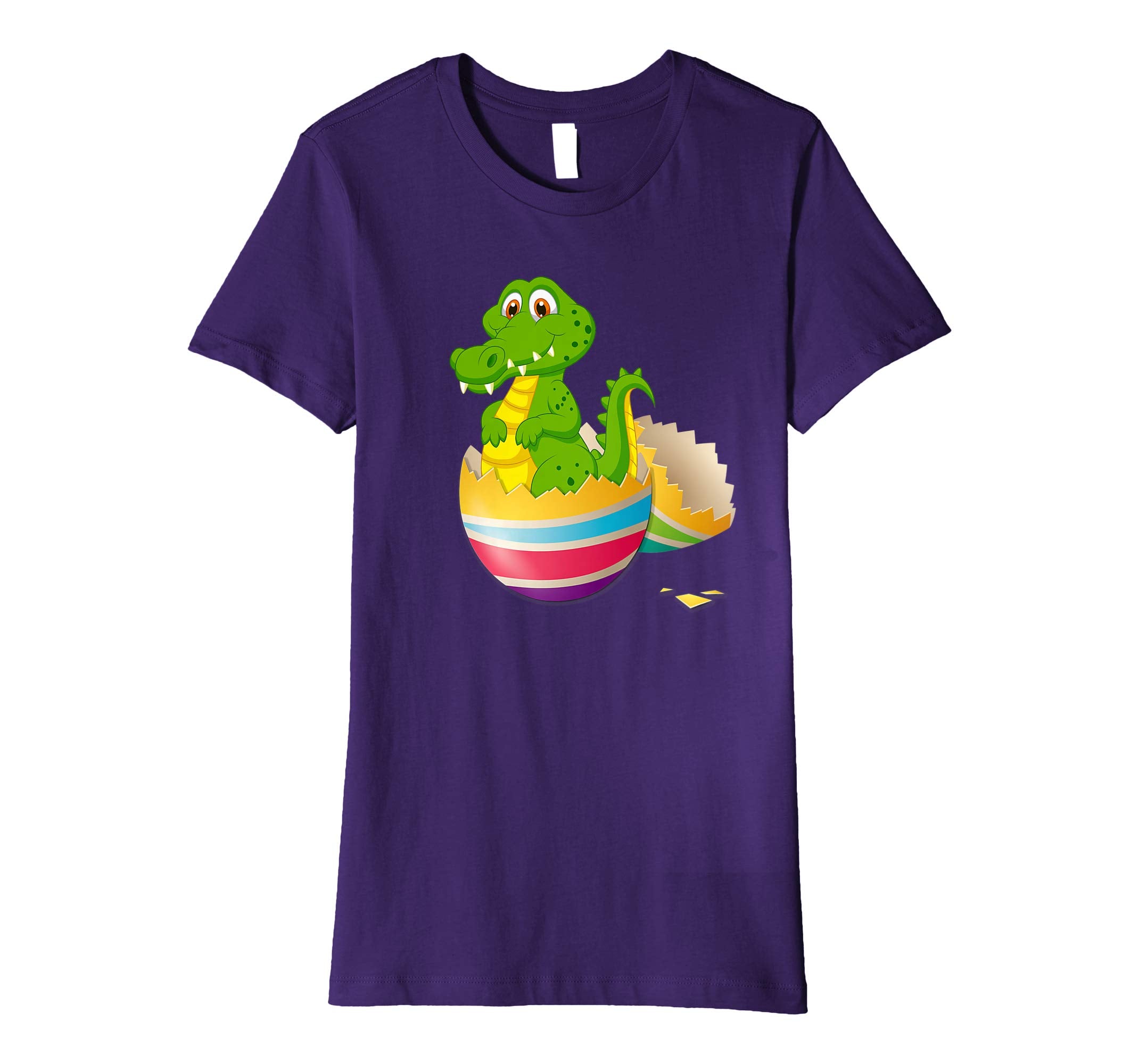 Baby Crocodile Hatching From Easter Egg Easter Day Shirt